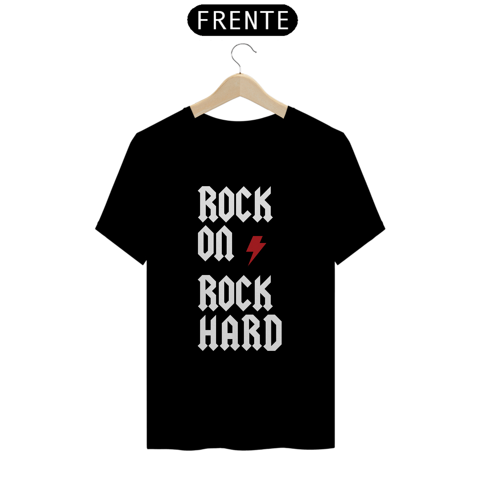 Camiseta Rock ON Rock Hard