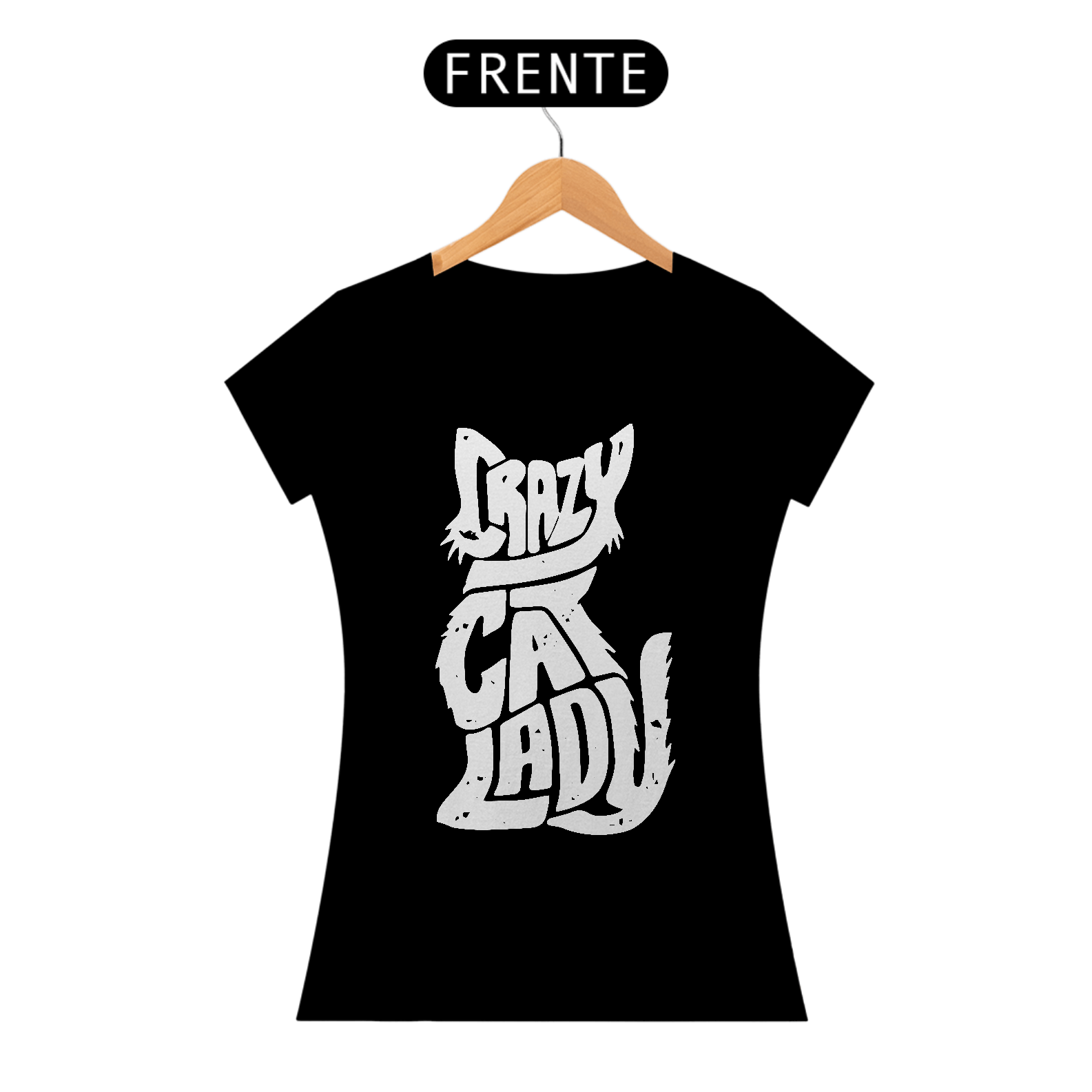 Camiseta Feminina Crazy Cat Lady
