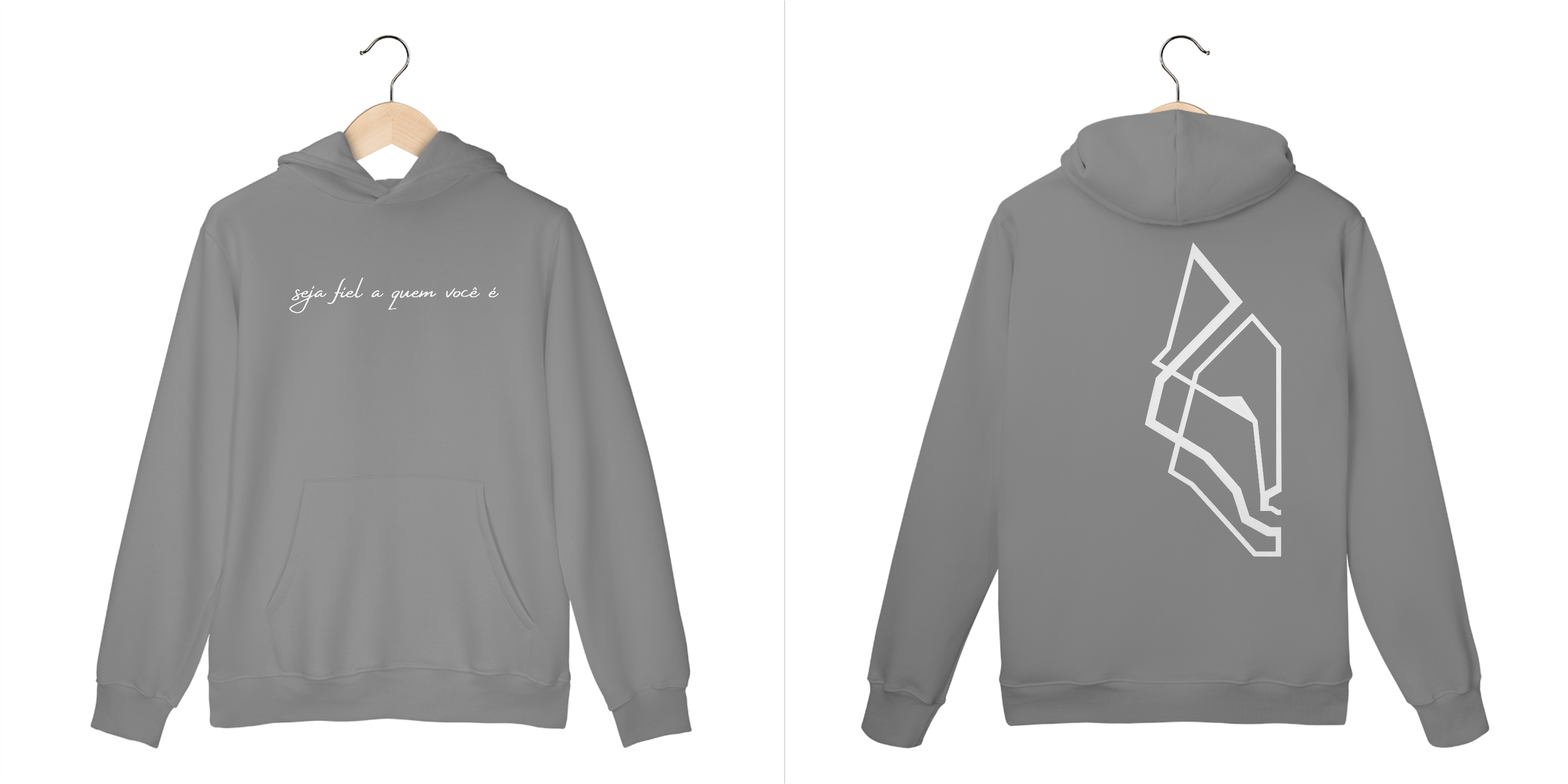 Nome do produto: Moletom - seja fiel a quem você é