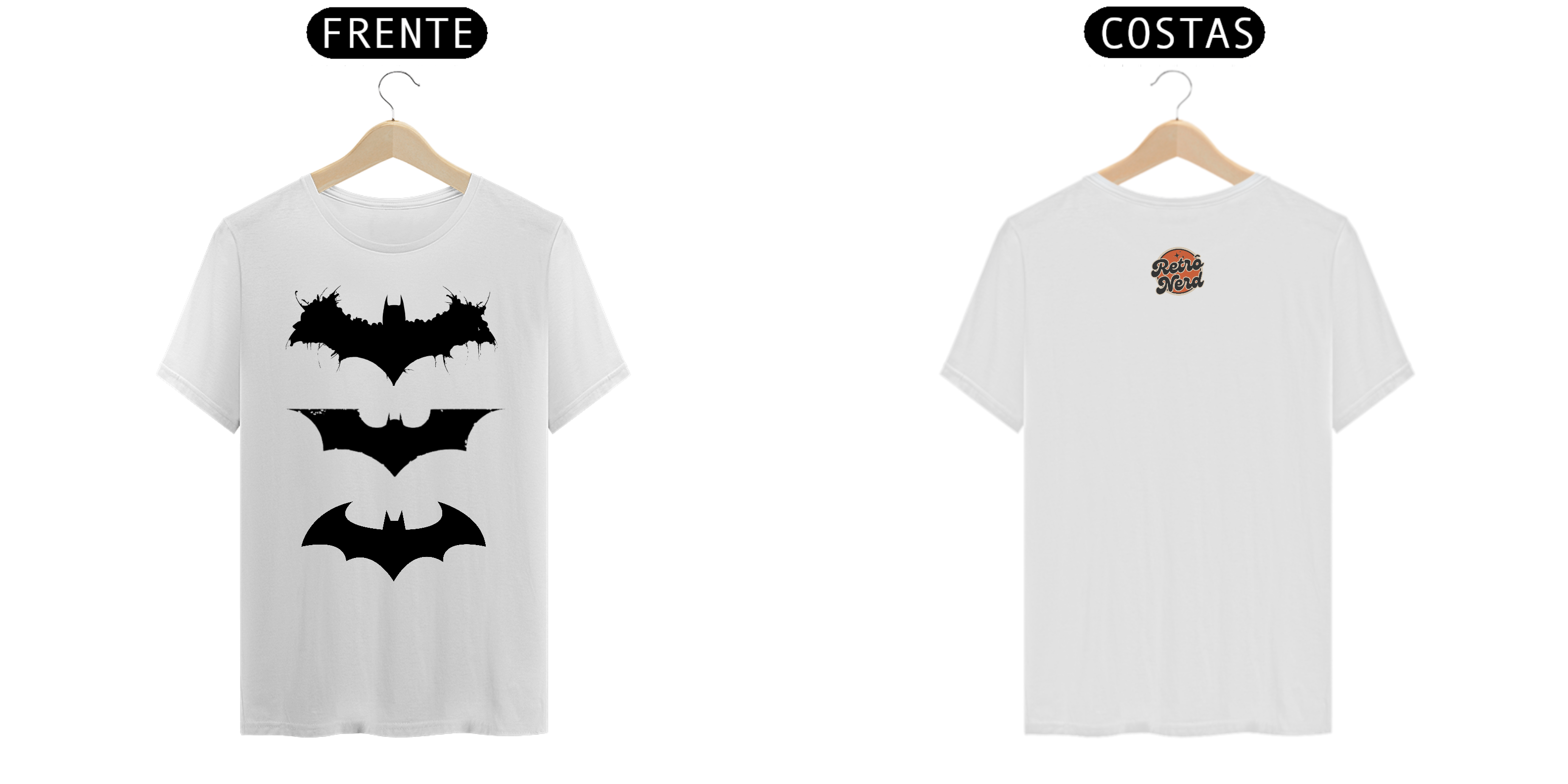 Nome do produto: CAMISA BATMAN BRANCA