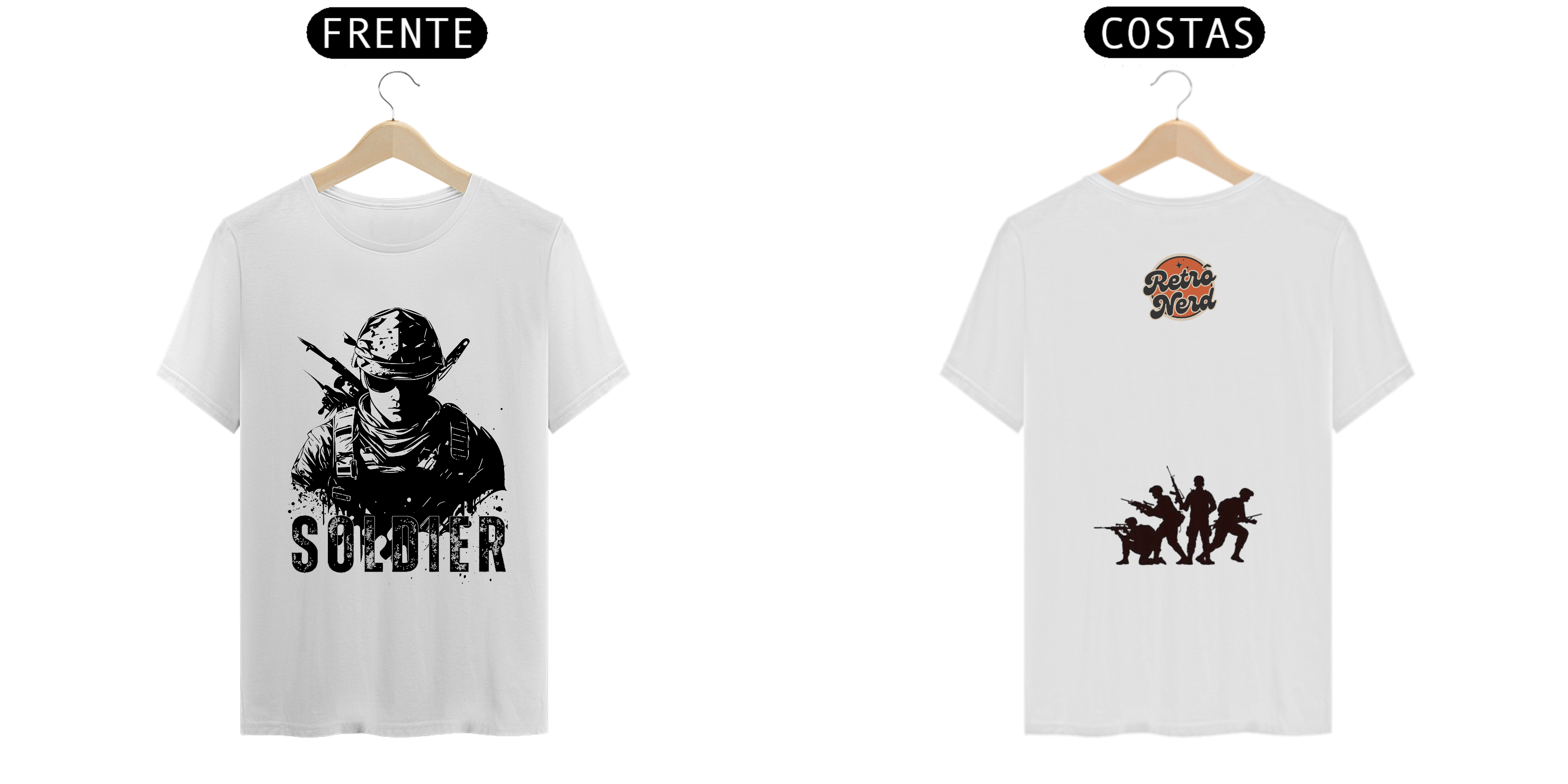 Nome do produto: CAMISA SOLDIER
