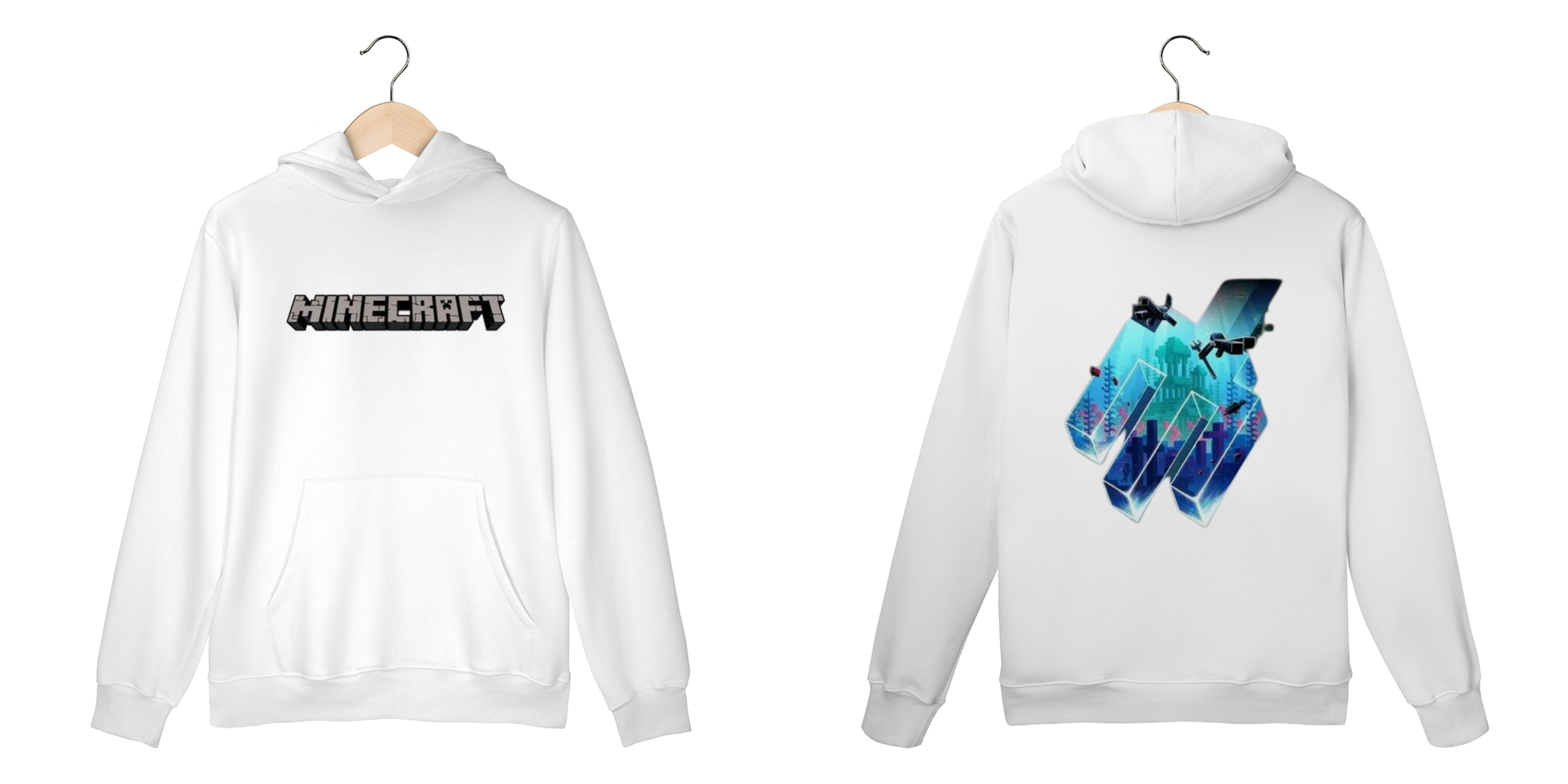 Nome do produto: MOLETOM TRIDENTE MINECRAFT