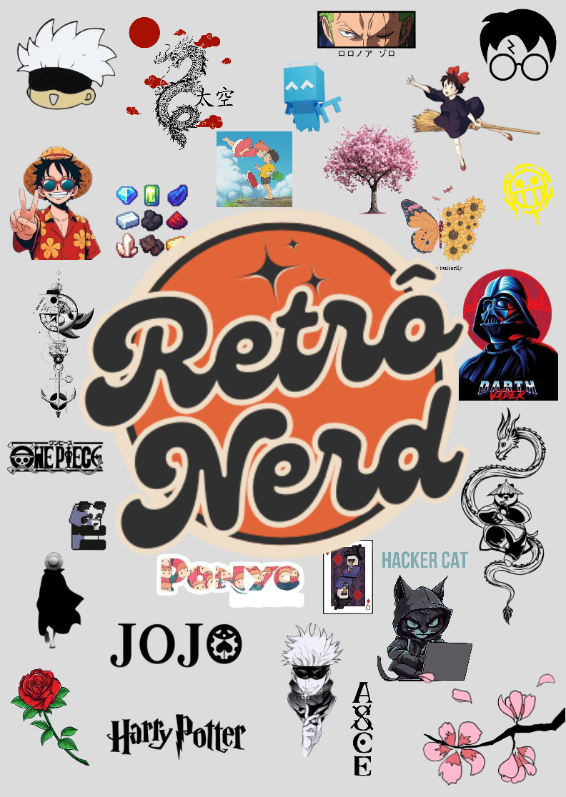 Nome do produto: POSTER RETRONERD