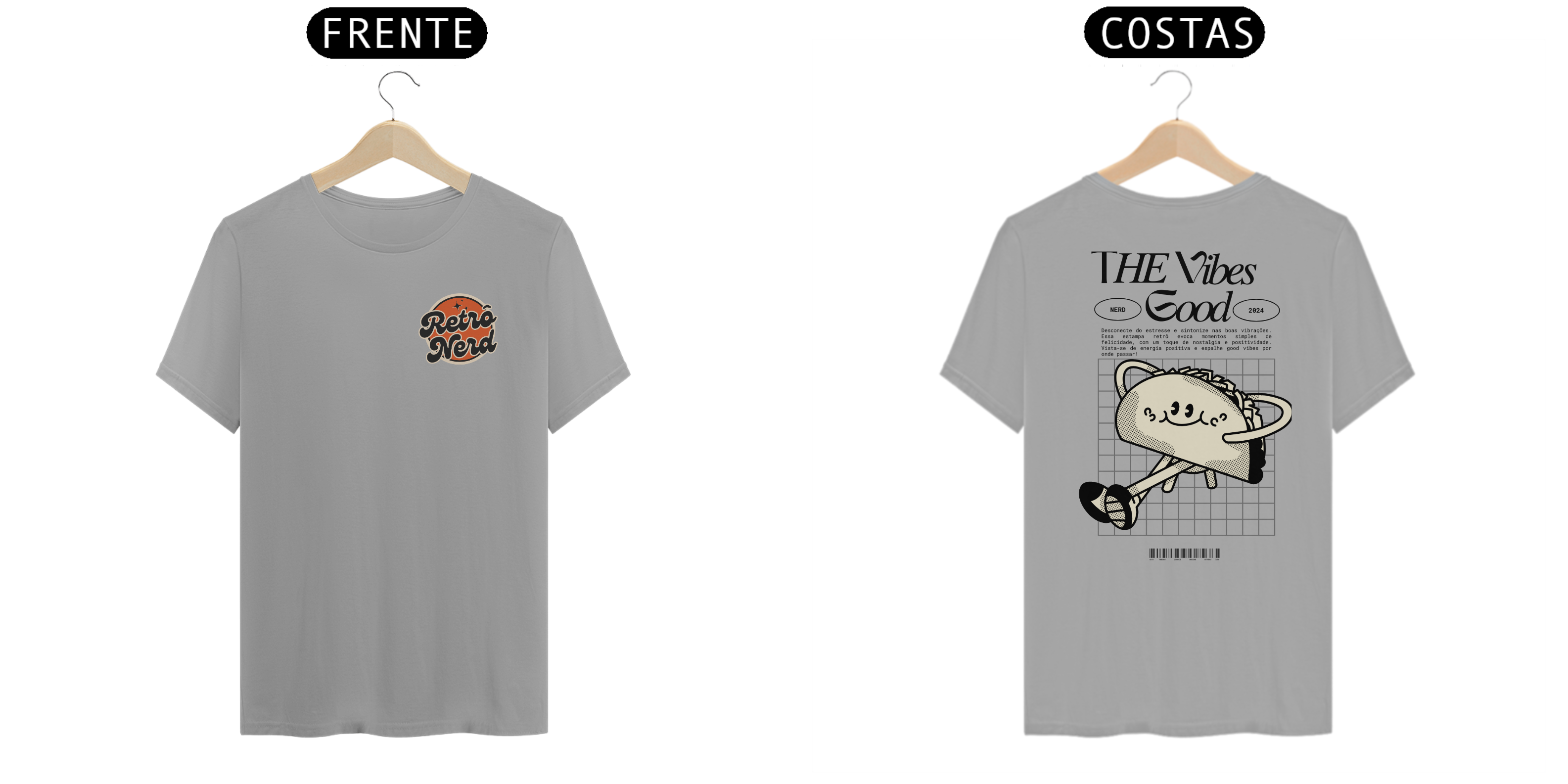 Nome do produto: CAMISETA THE GOOD VIBES