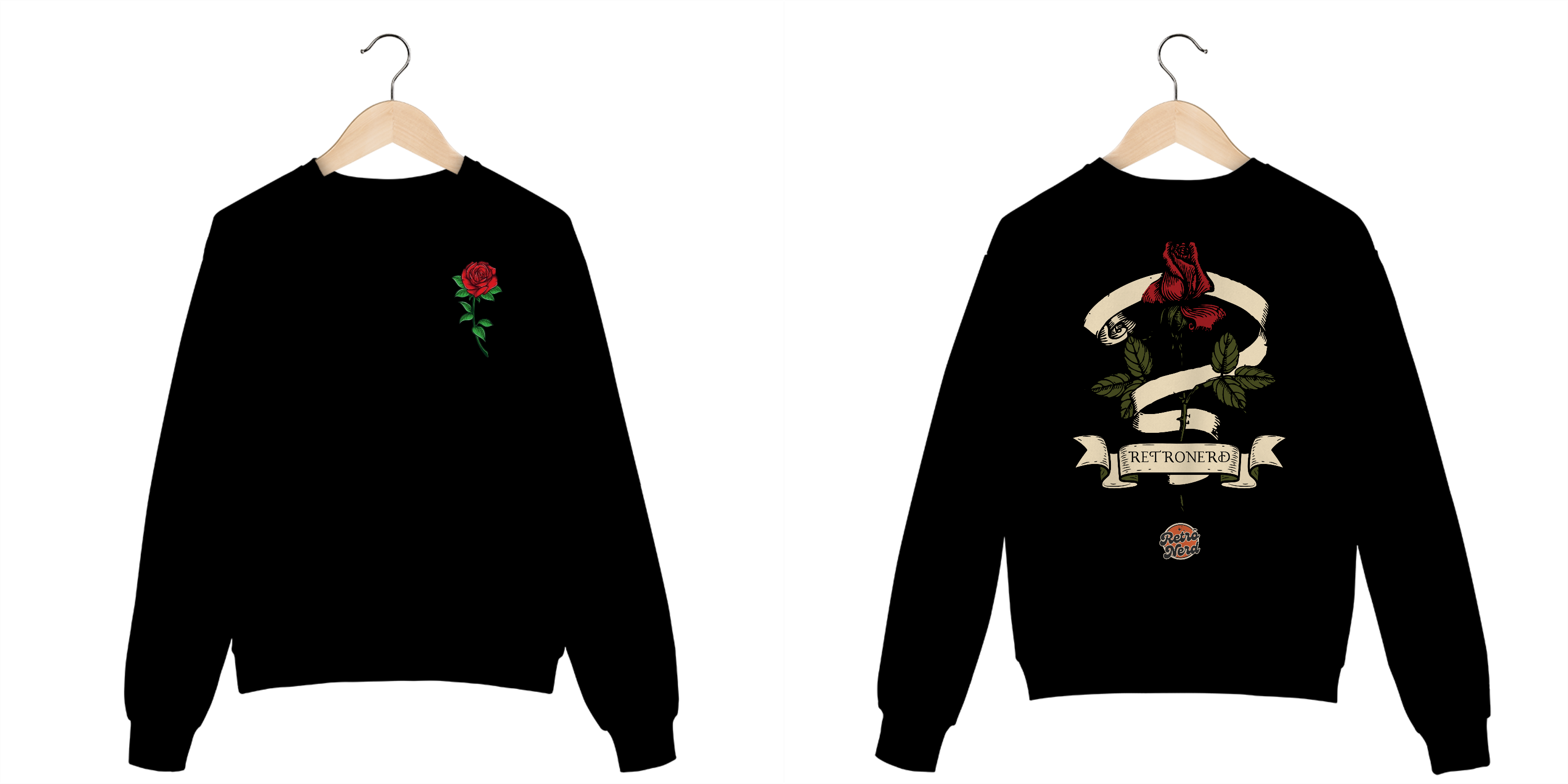 Nome do produto: MOLETOM ROSE