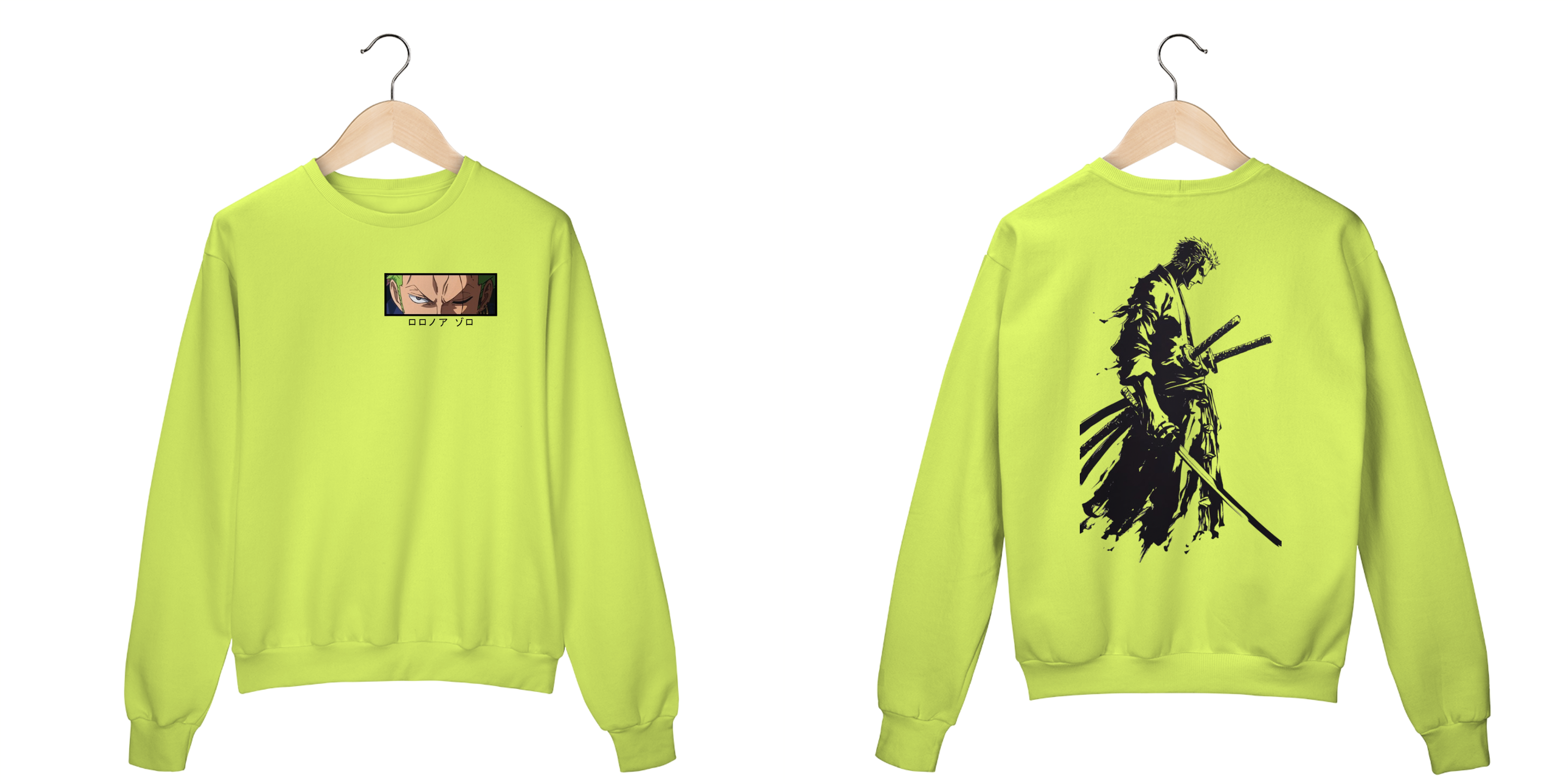 Nome do produto: MOLETOM ZORO