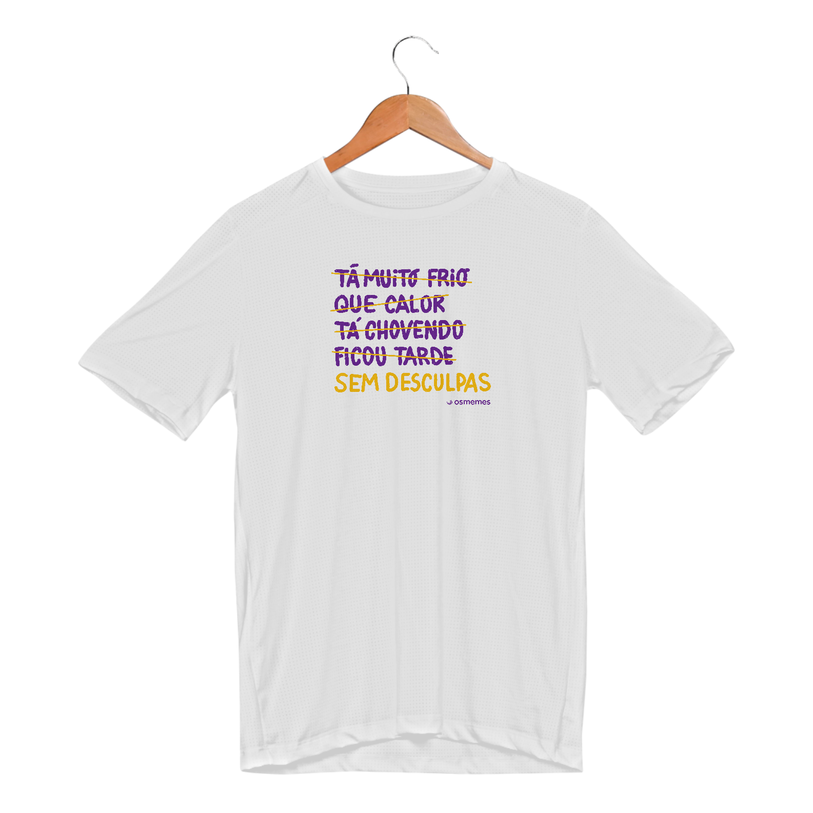 Nome do produto: Camiseta Sport Dry Uv - SEM DESCULPAS