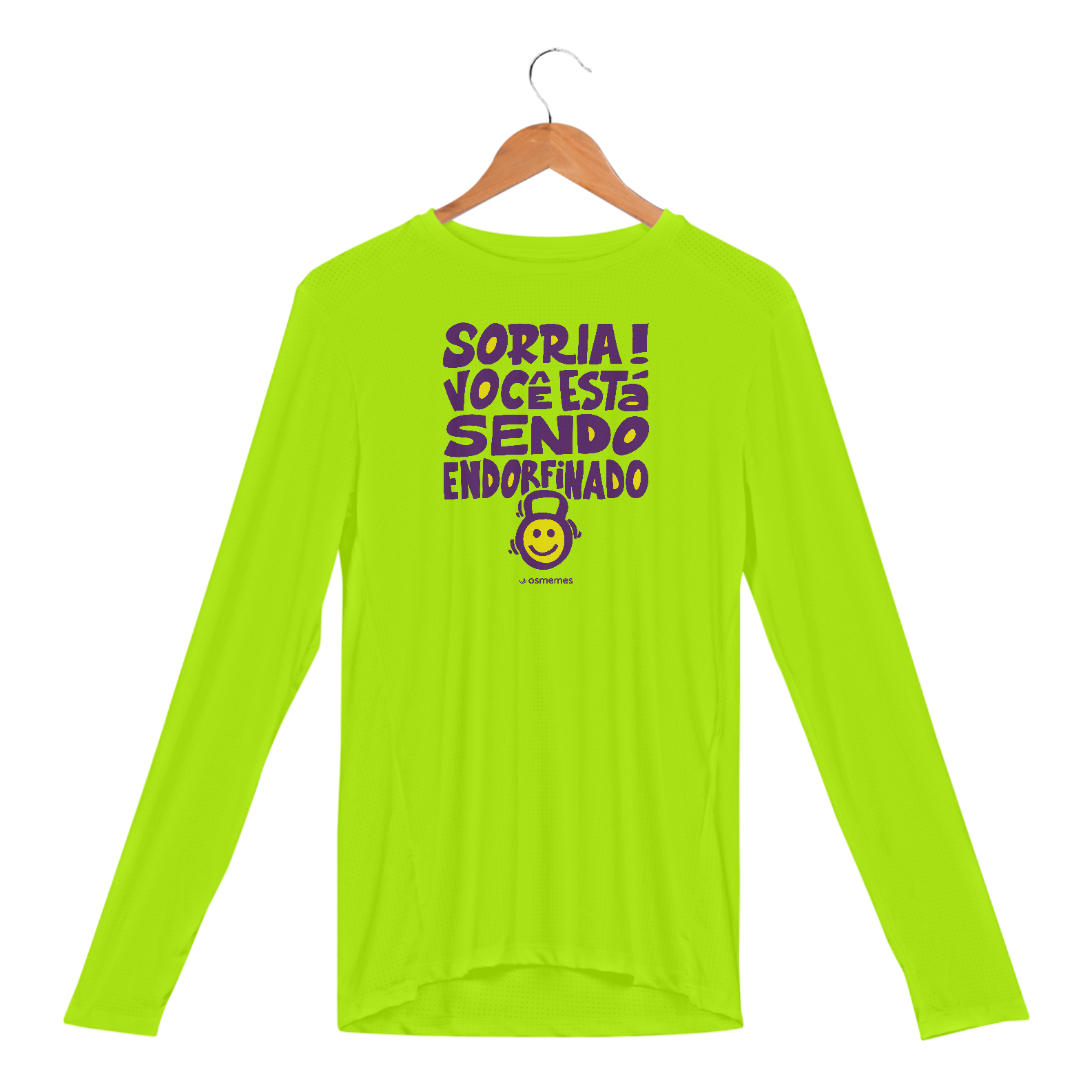 Nome do produto: Camisa Manga Longa Sport Dry Uv - SORRIA ENDORFINADO