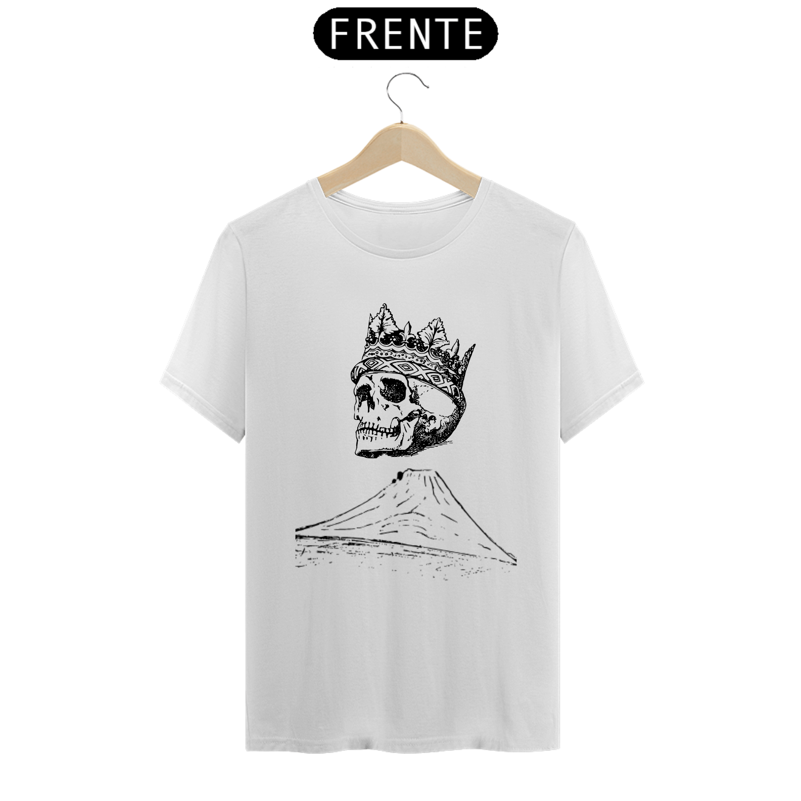 Nome do produto: Caveira com coroa 