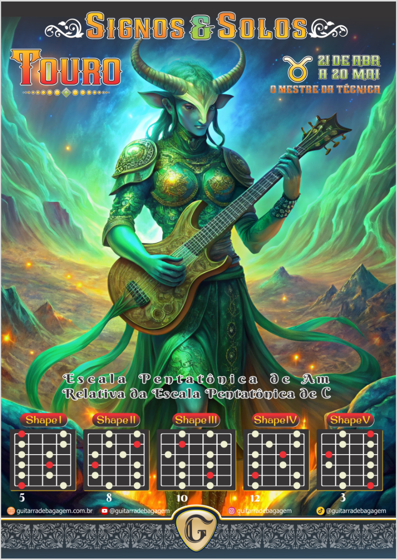 Pôster Signos e Solos - Touro Versão Feminina