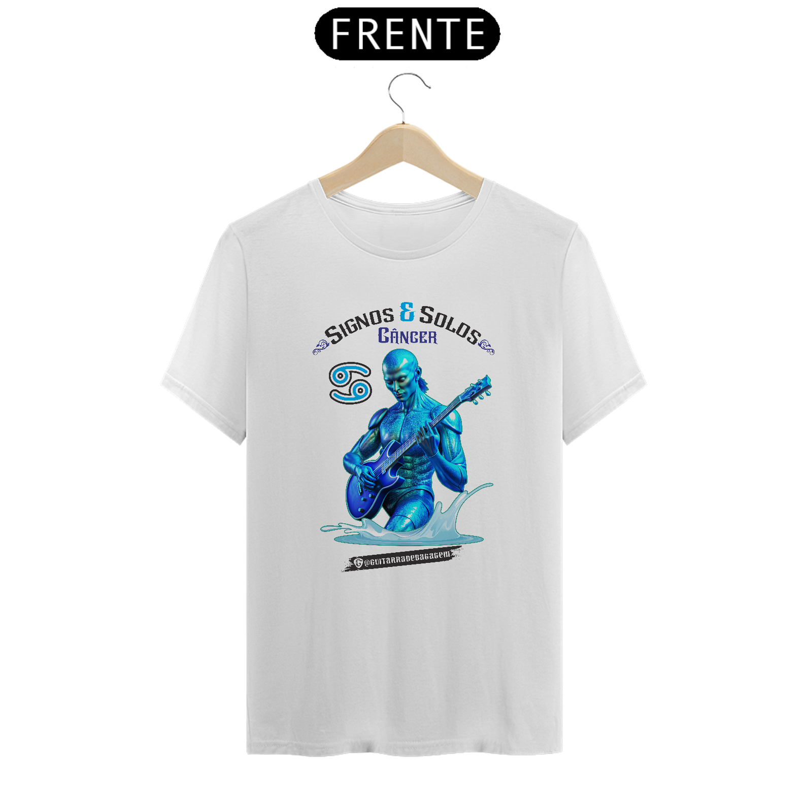 Camiseta Signos e Solos - Câncer Versão Masculina