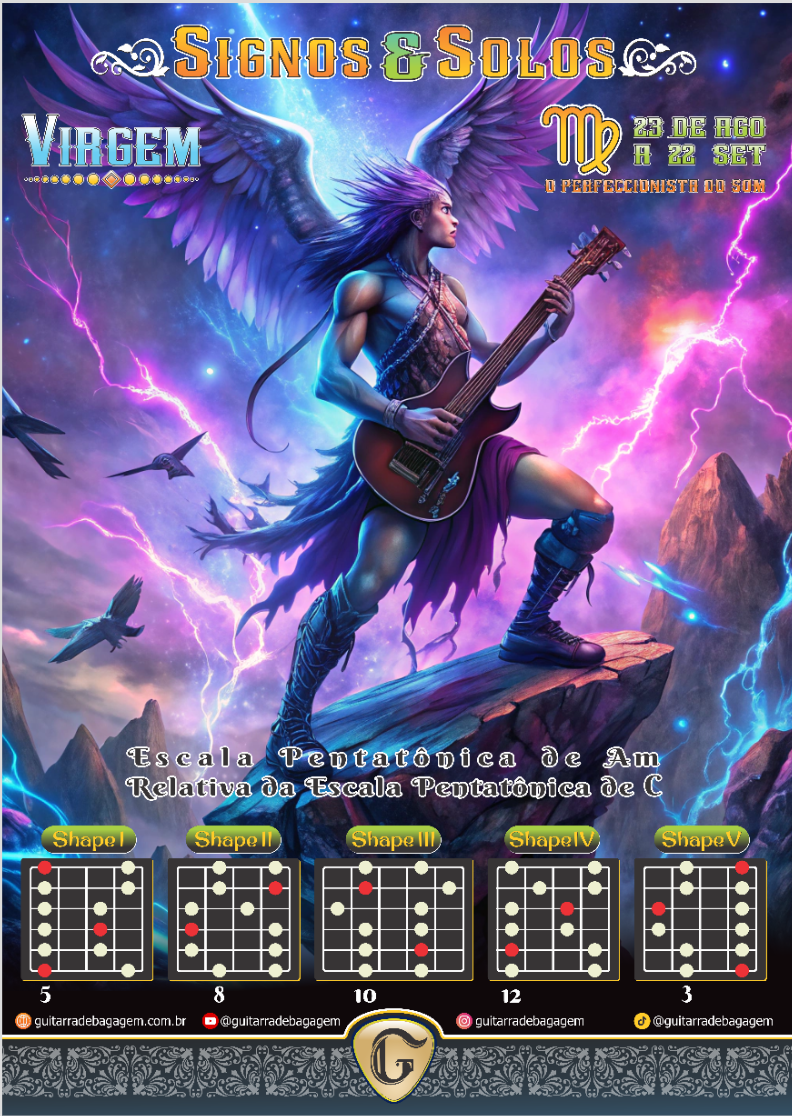 Pôster Signos e Solos -  Virgem Versão Feminina