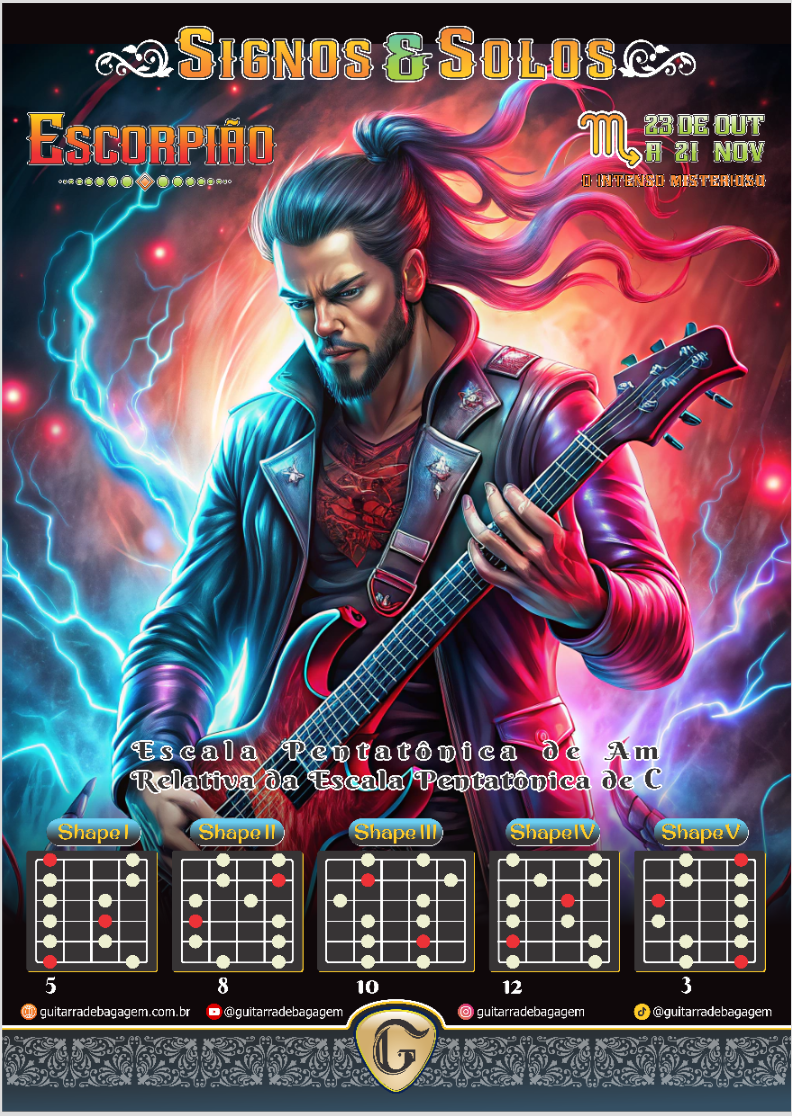 Pôster Signos e Solos - Escorpião