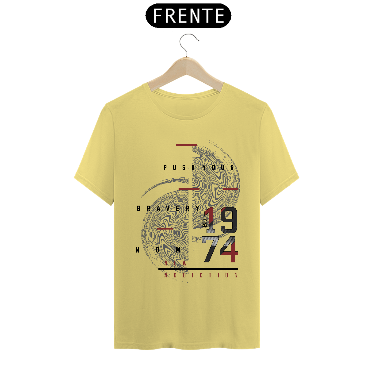 Nome do produto: Camiseta Estonada / Bravery 1974