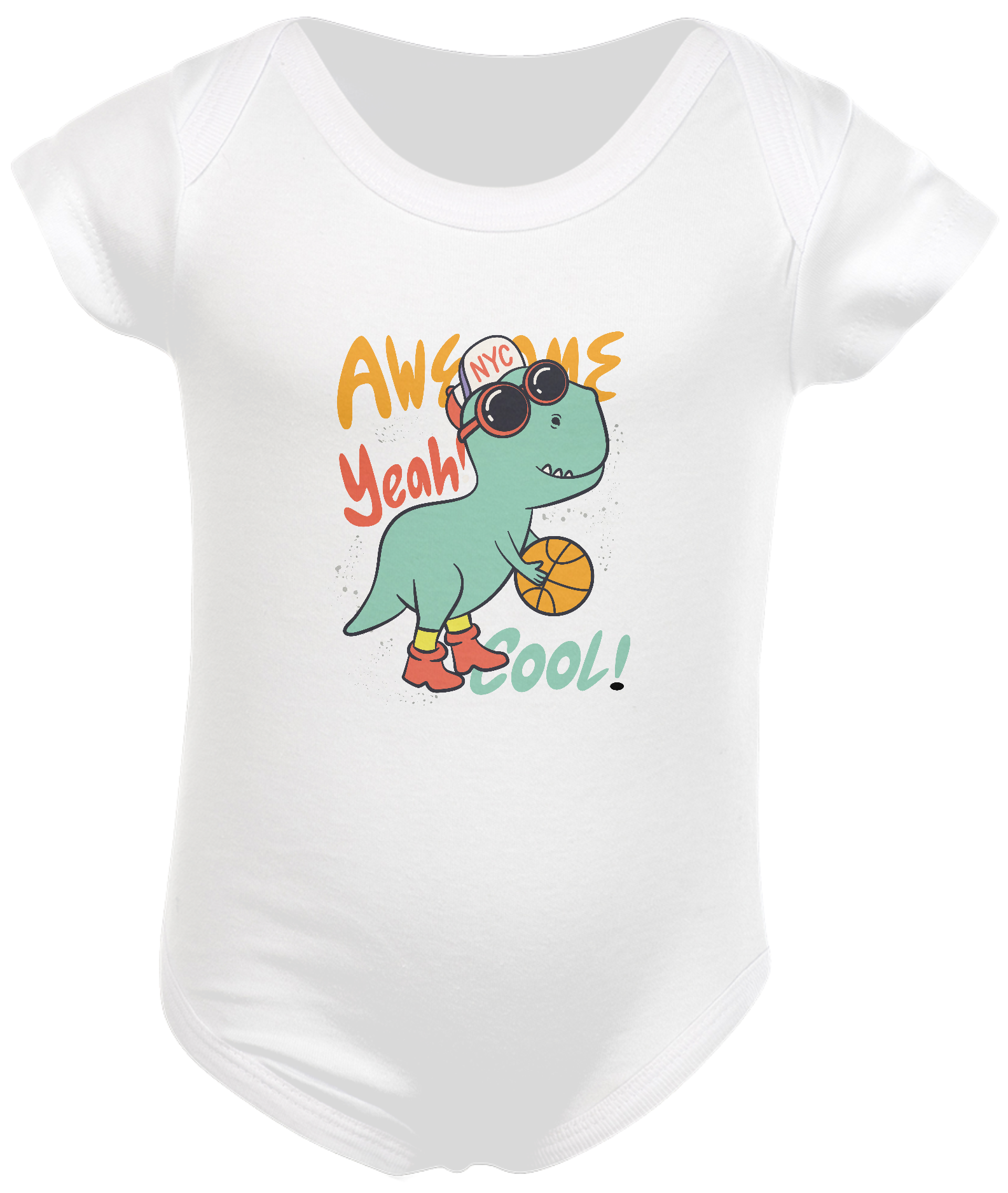 Nome do produto: Body Infantil / Dino Awesome