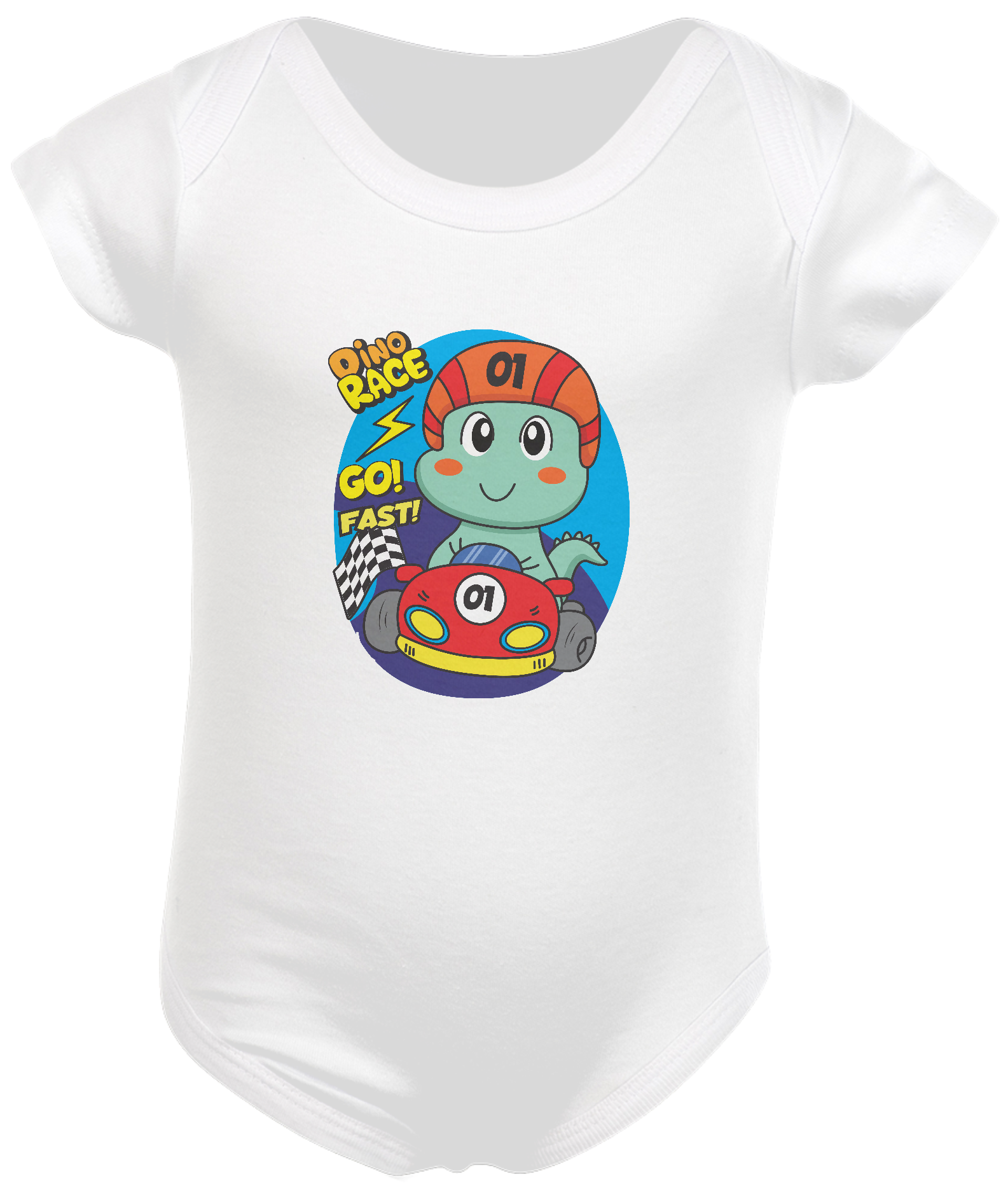 Nome do produto: Body Infantil / Dino Race