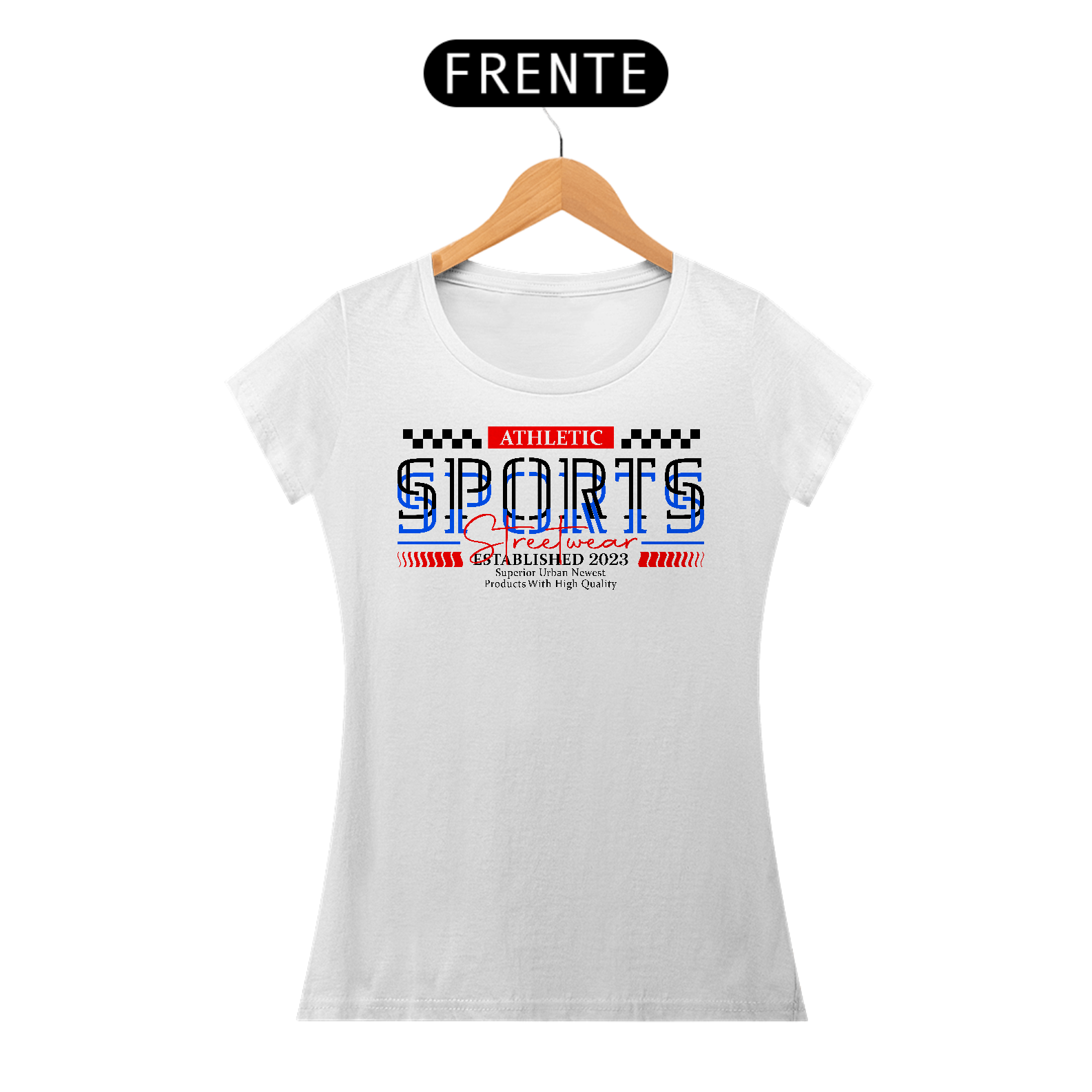 Nome do produto: Camiseta Feminina Sports