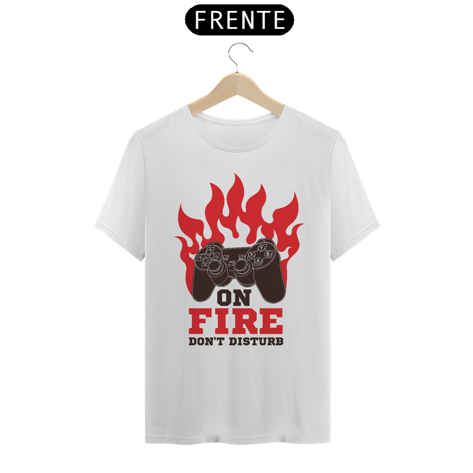 Nome do produto: Camiseta Gamer On Fire