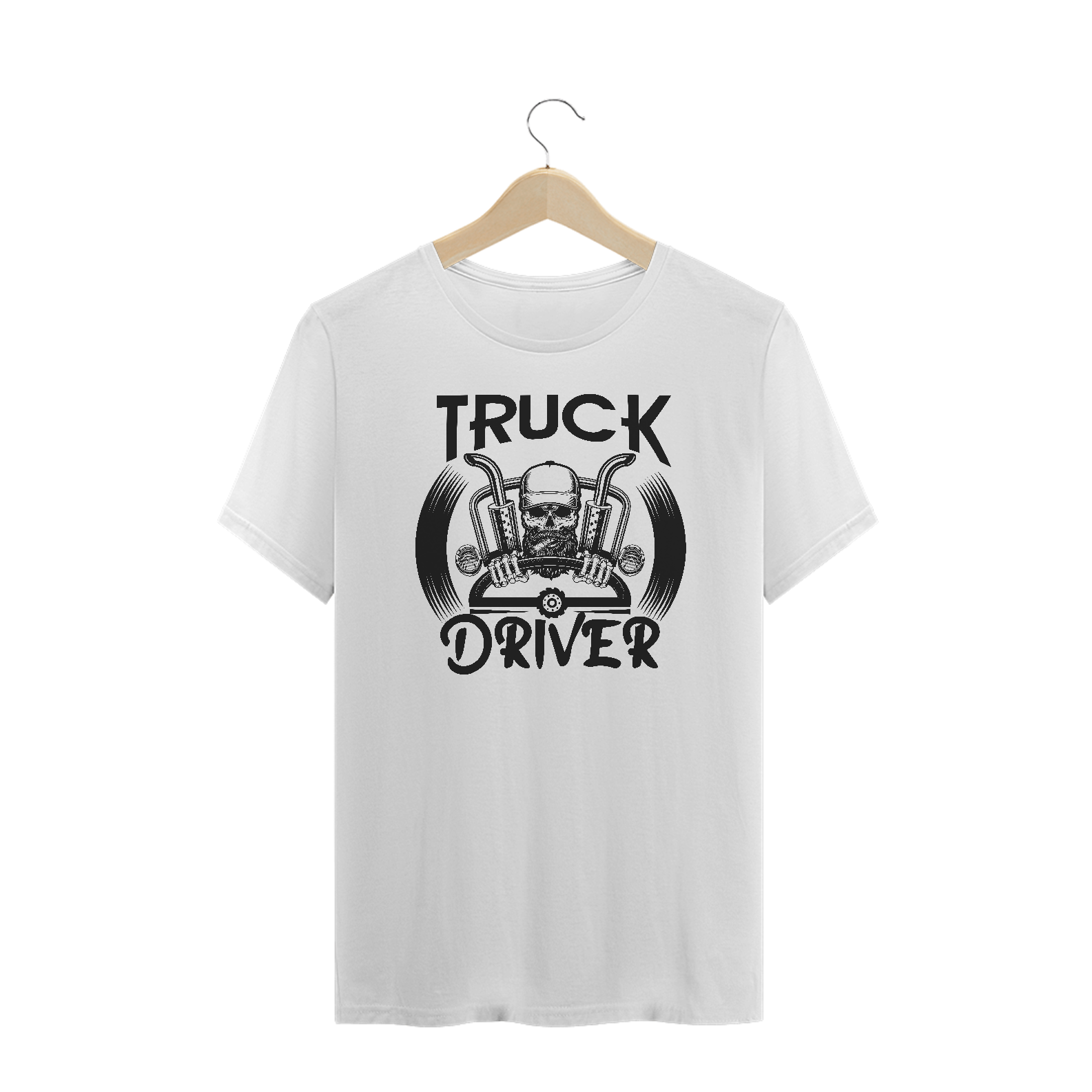 Nome do produto: Camiseta Plus Size Truck Driver