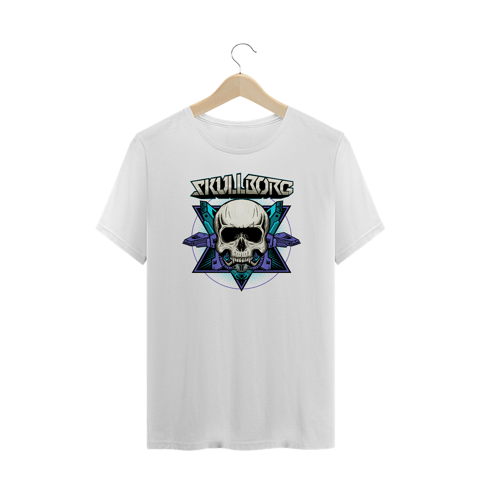 Nome do produto: Camiseta Plus Size Skullborg