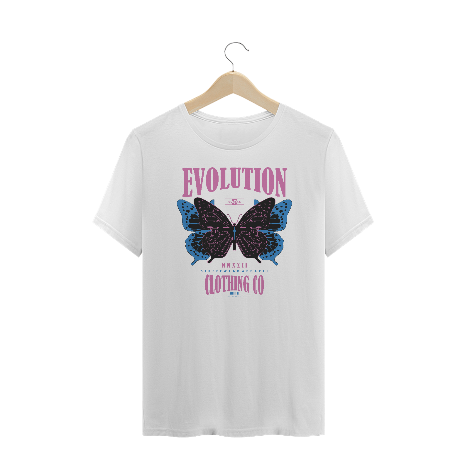 Nome do produto: Camiseta Plus Size Evolution