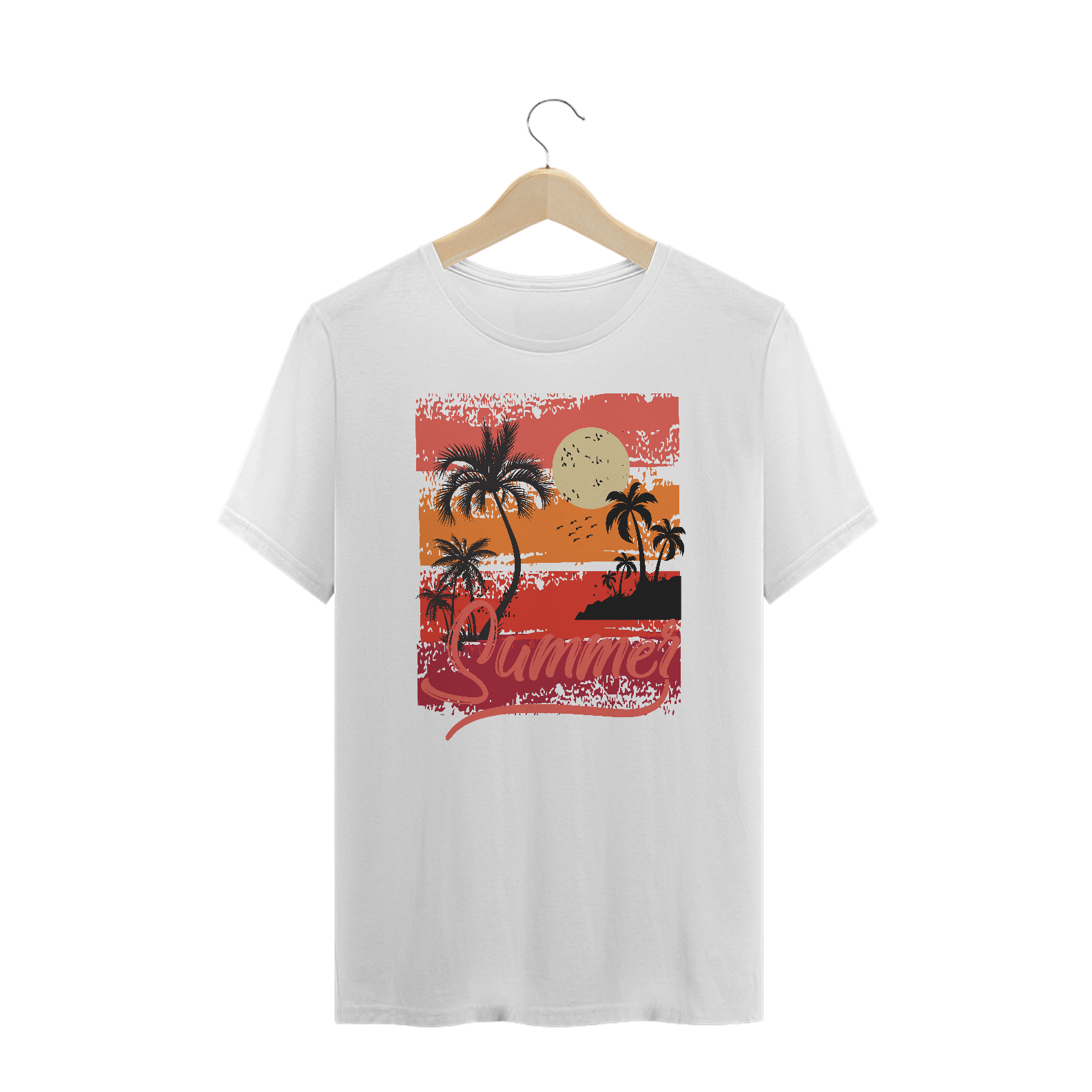 Nome do produto: Camiseta Plus Size Summer
