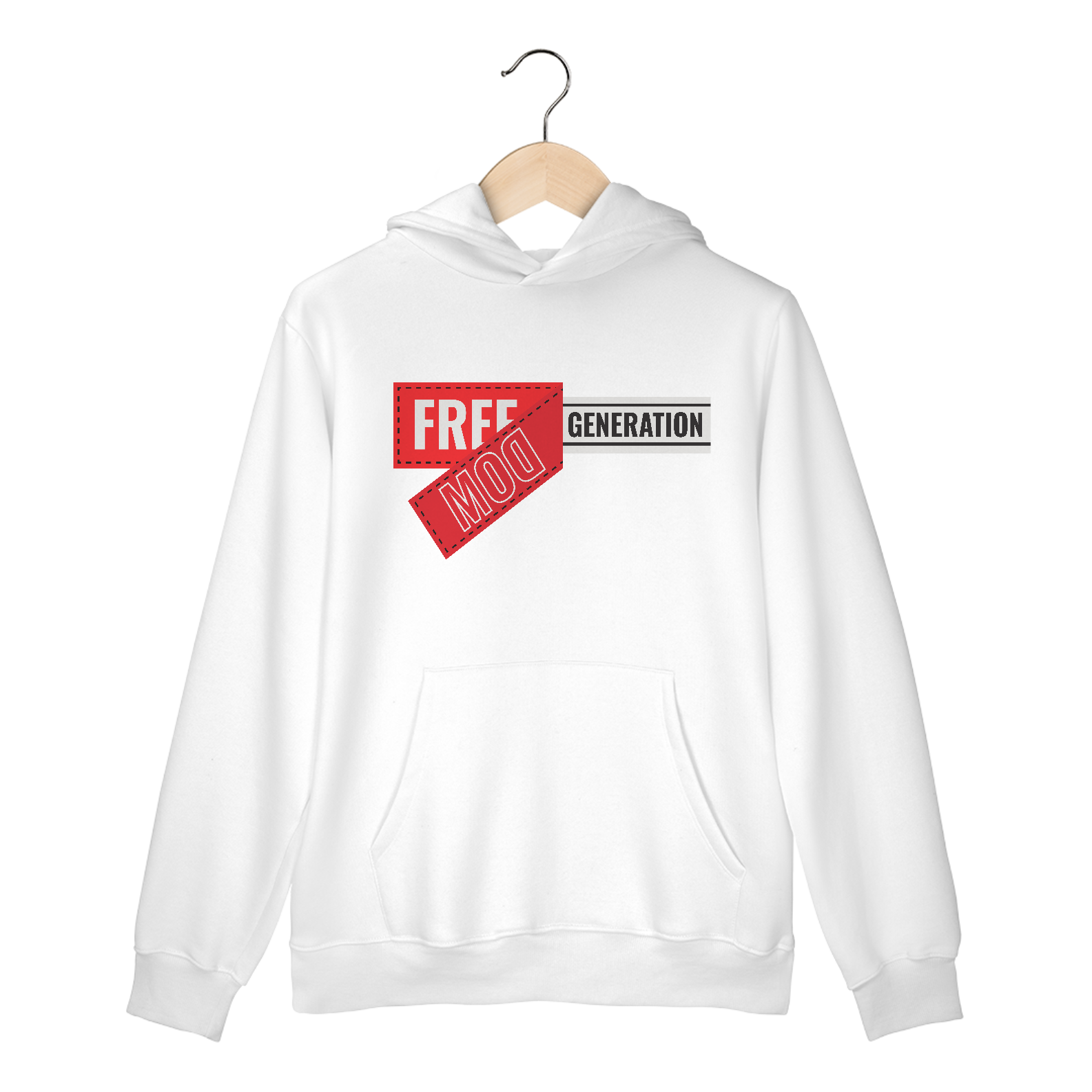 Nome do produto: Moletom Canguru Freedom Generation