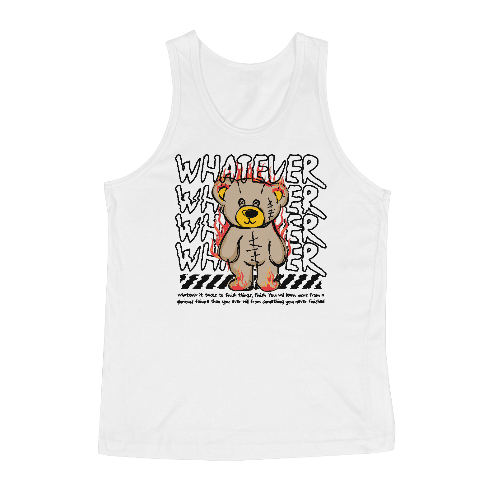 Nome do produto: Regata / Urso Whatever