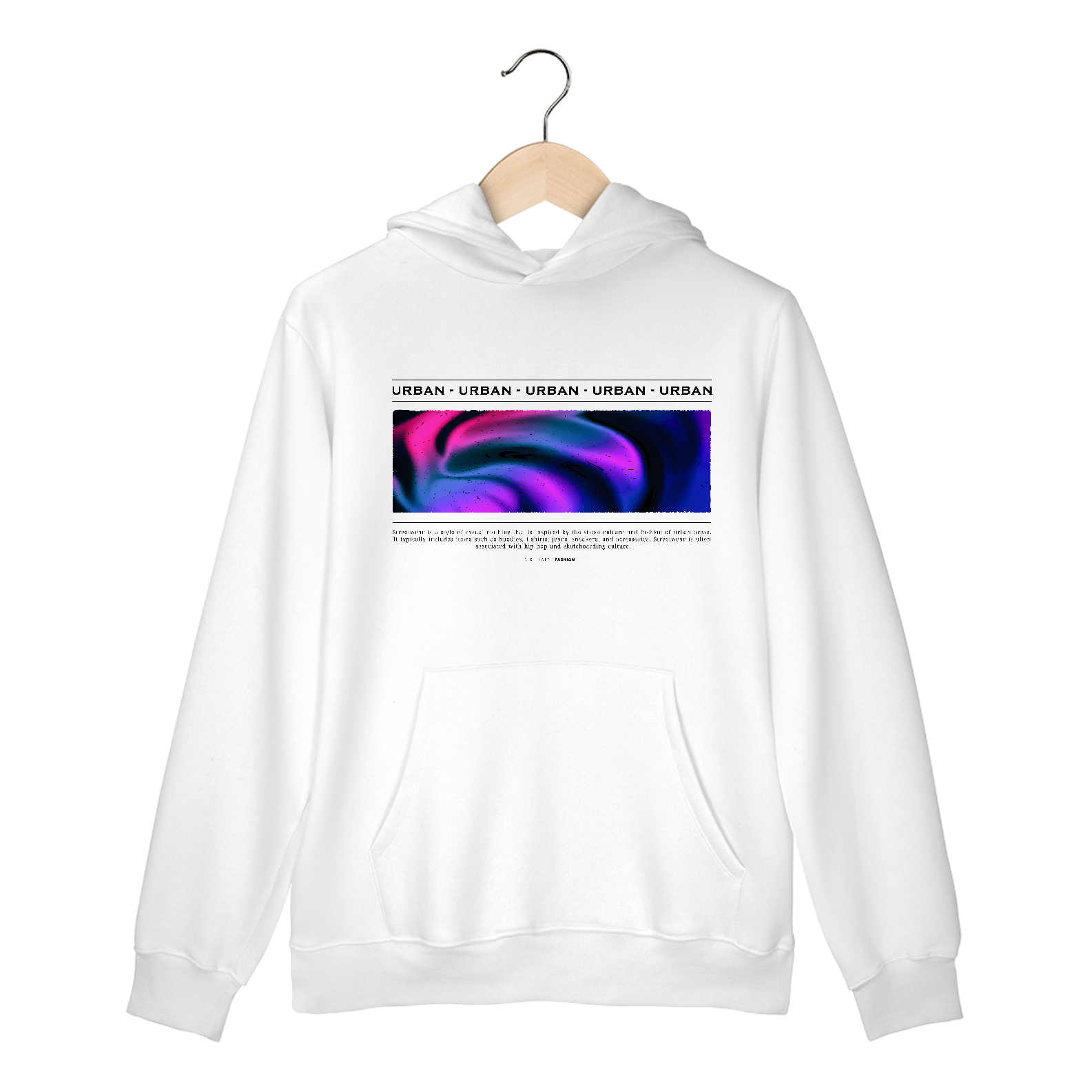 Nome do produto: Moletom Canguru Urban Spectrum I