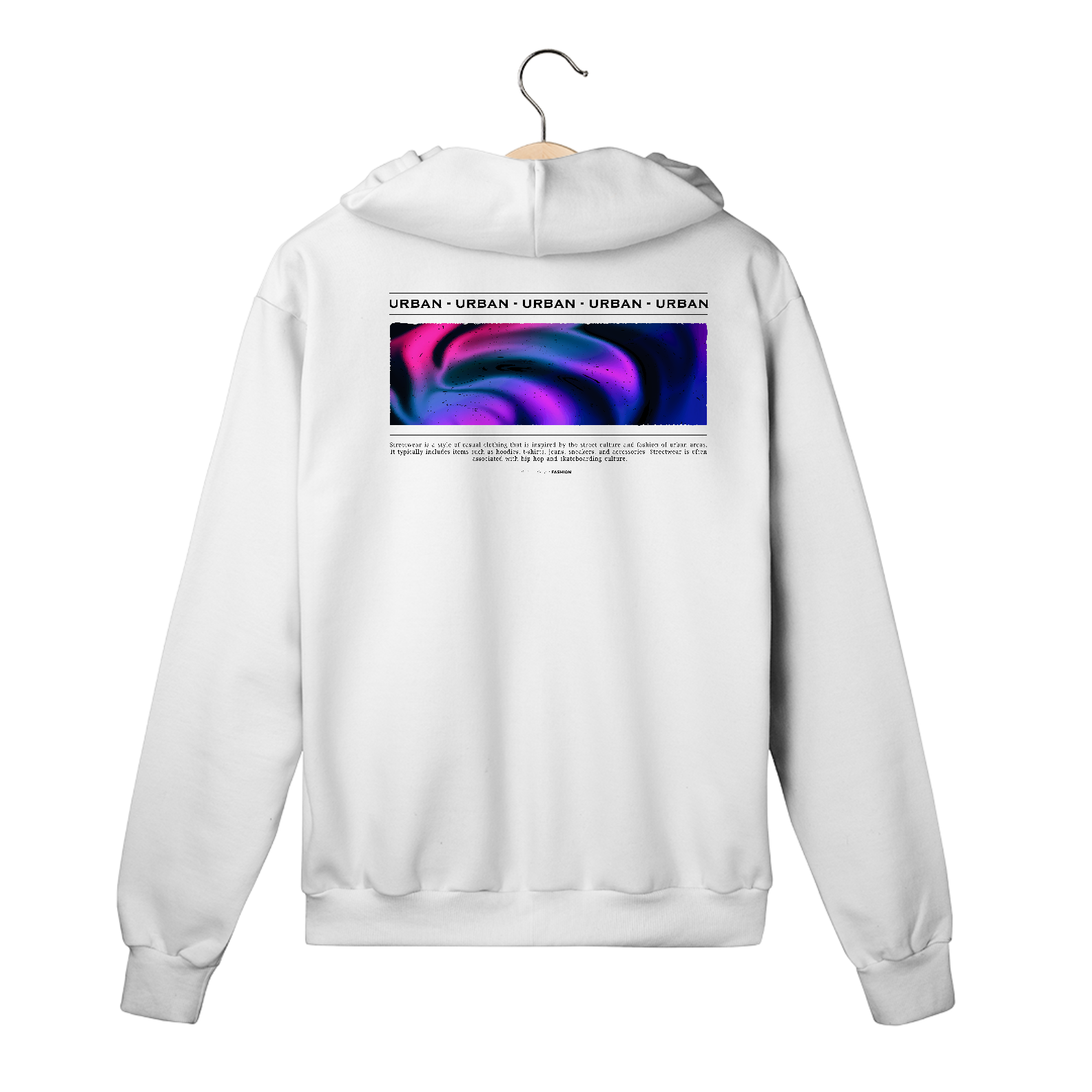 Nome do produto: Moletom com Zíper Urban Spectrum I