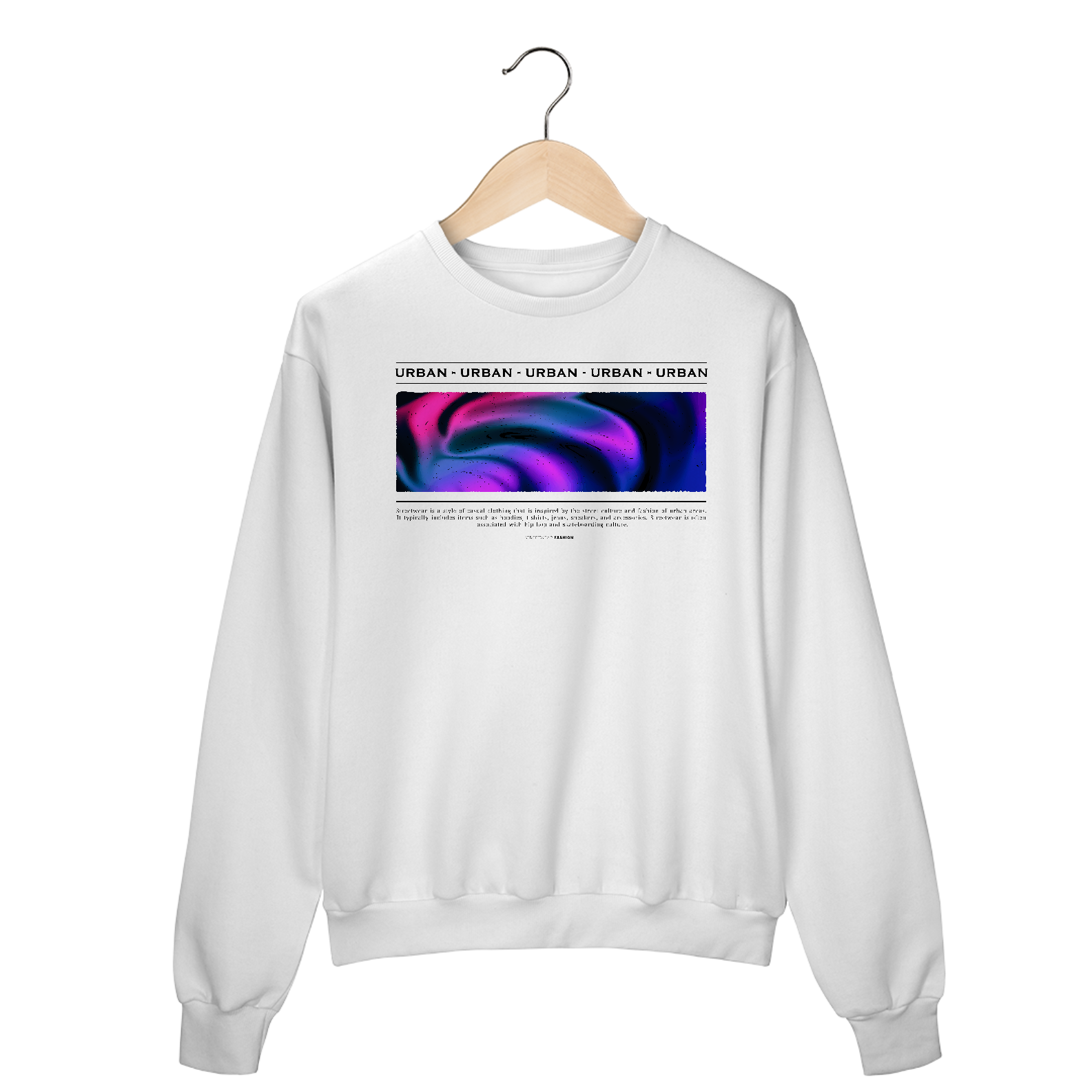 Nome do produto: Moletom Blusão Urban Spectrum I