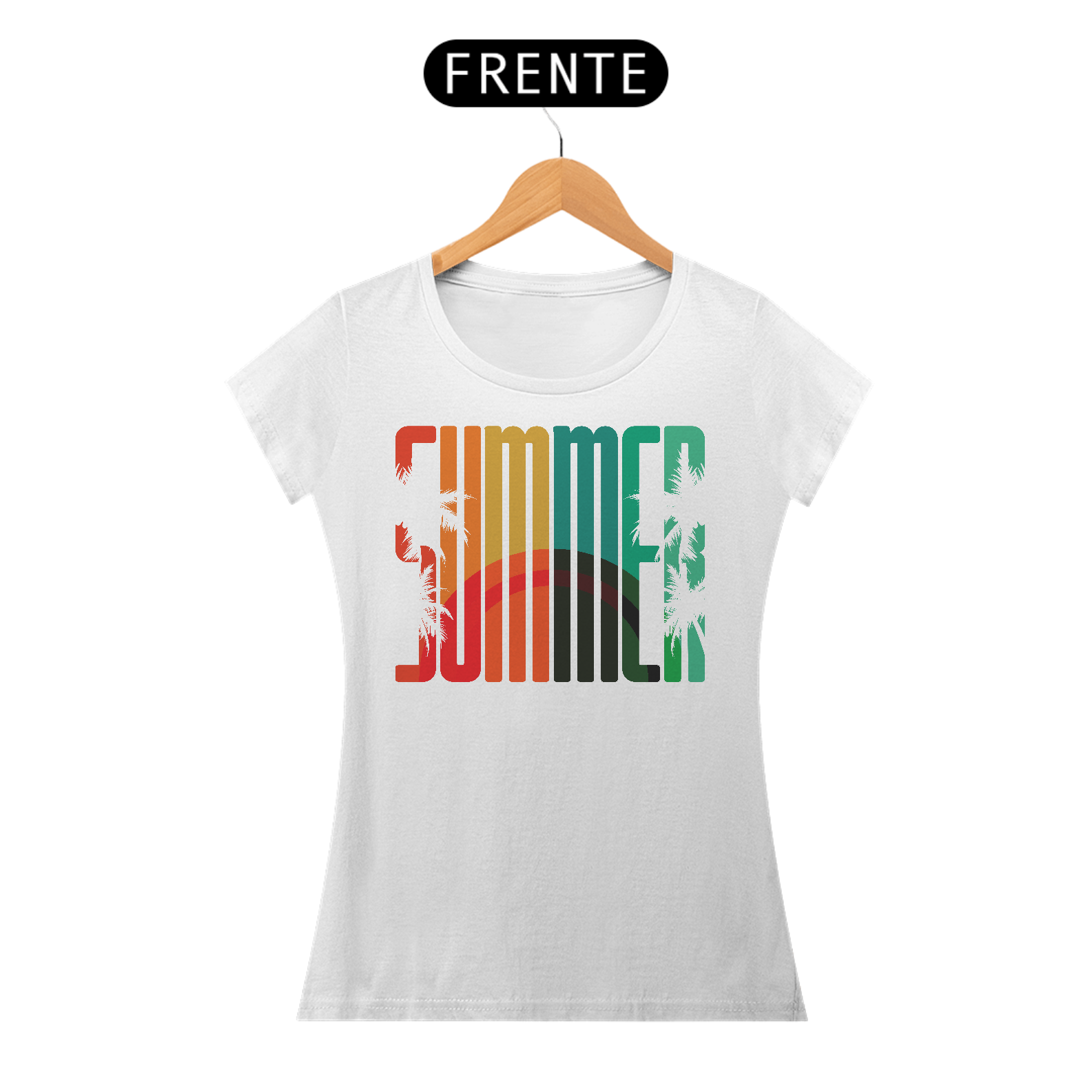 Nome do produto: Camiseta Feminina Summer