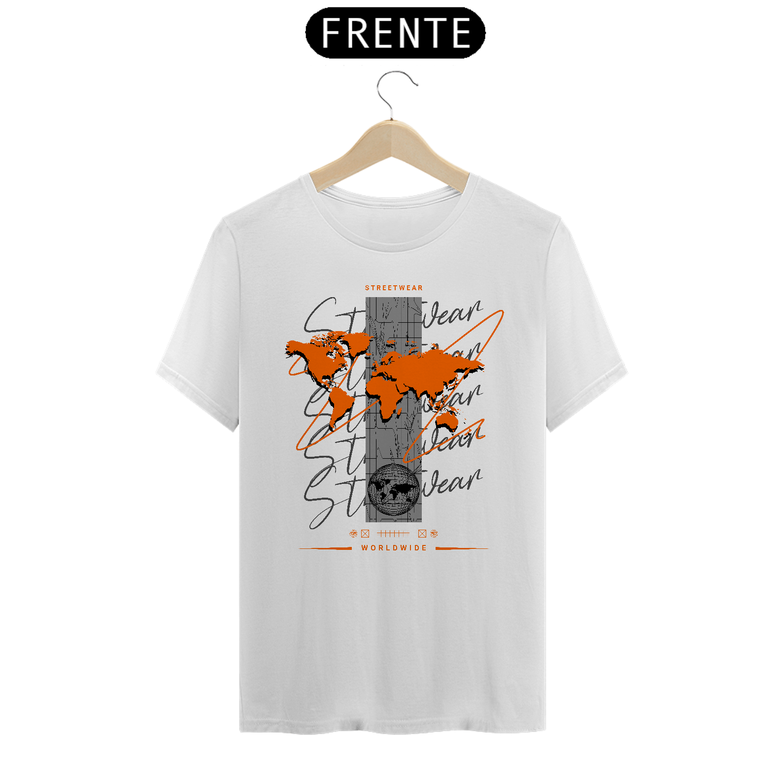 Nome do produto: Camiseta Streetwear Worldwide