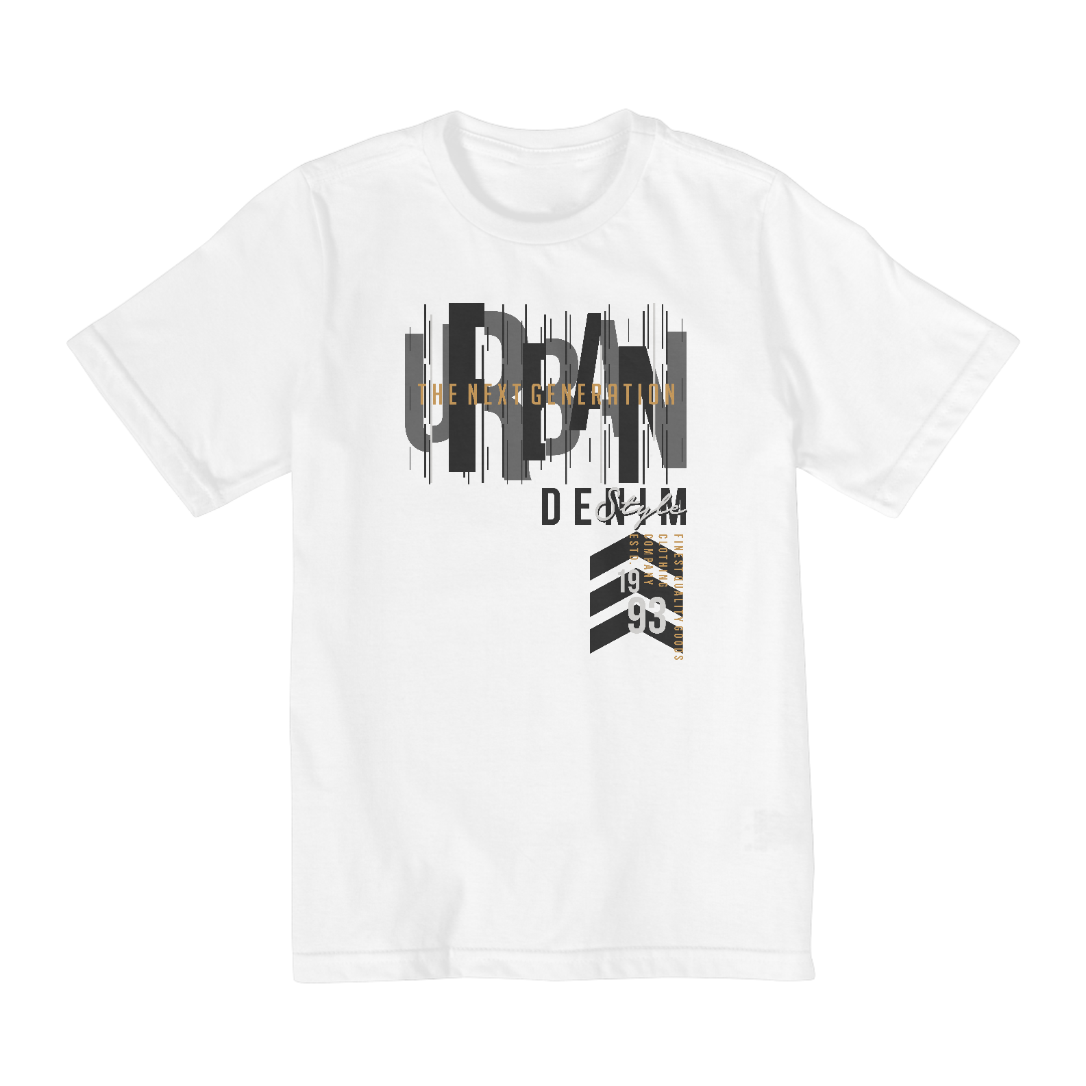 Nome do produto: Camiseta Infantil 2 a 8 anos / Urban Next Generation