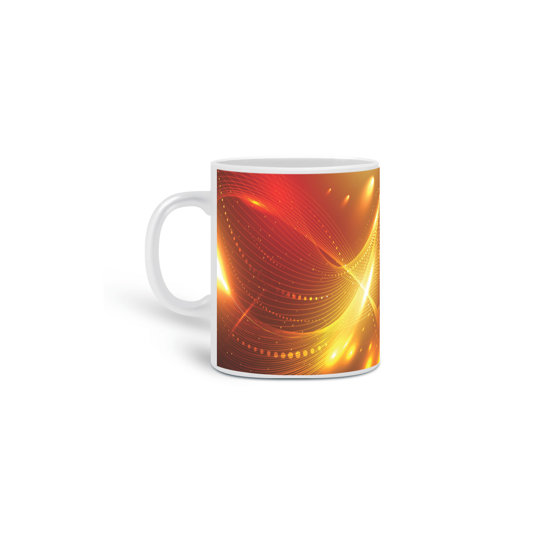 Nome do produto: Caneca / Efeito Dourado