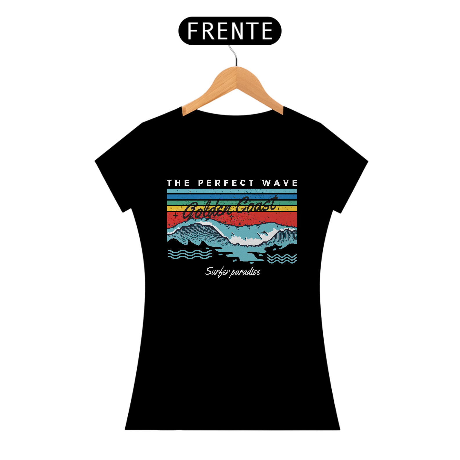 Nome do produto: Camiseta Feminina Perfect Wave