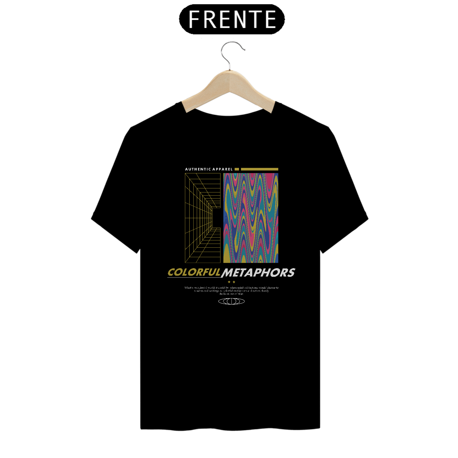 Nome do produto: Camiseta Colorful Metaphors