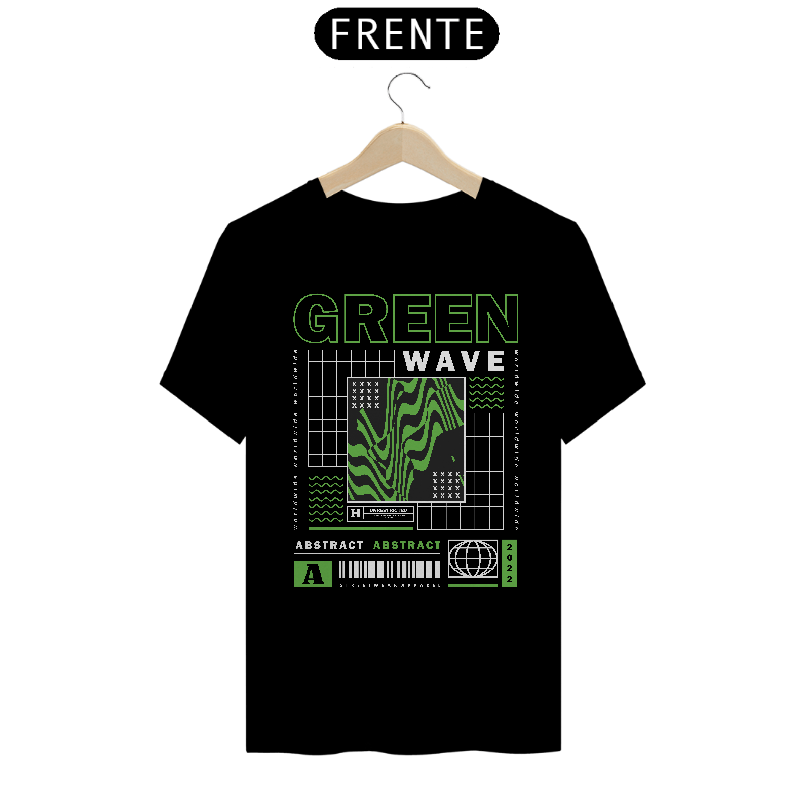 Nome do produto: Camiseta Green Wave