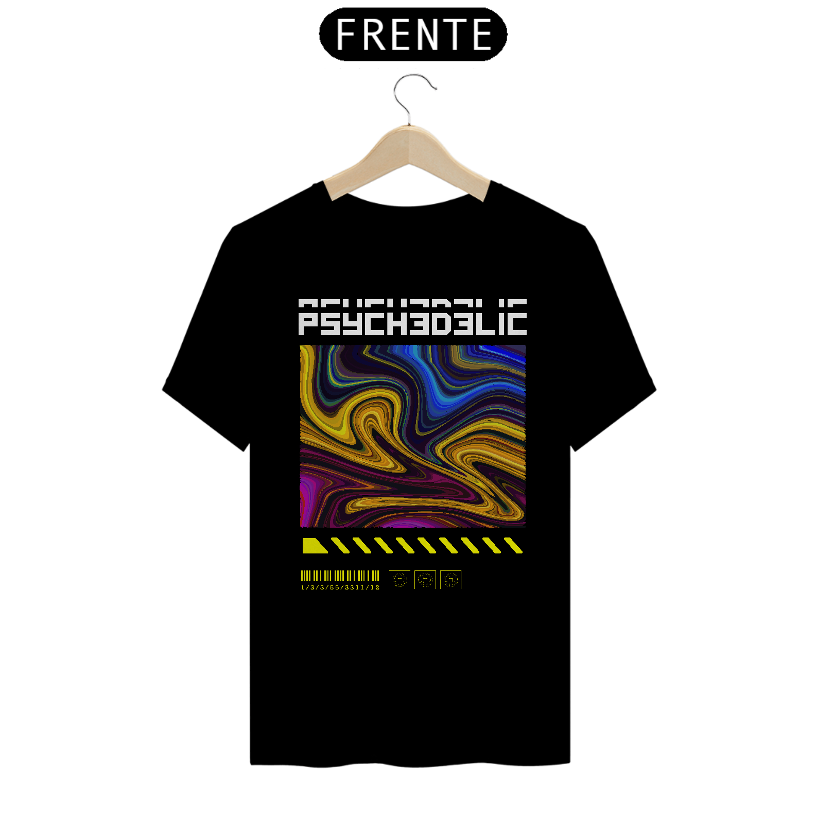 Nome do produto: Camiseta Psychelelic