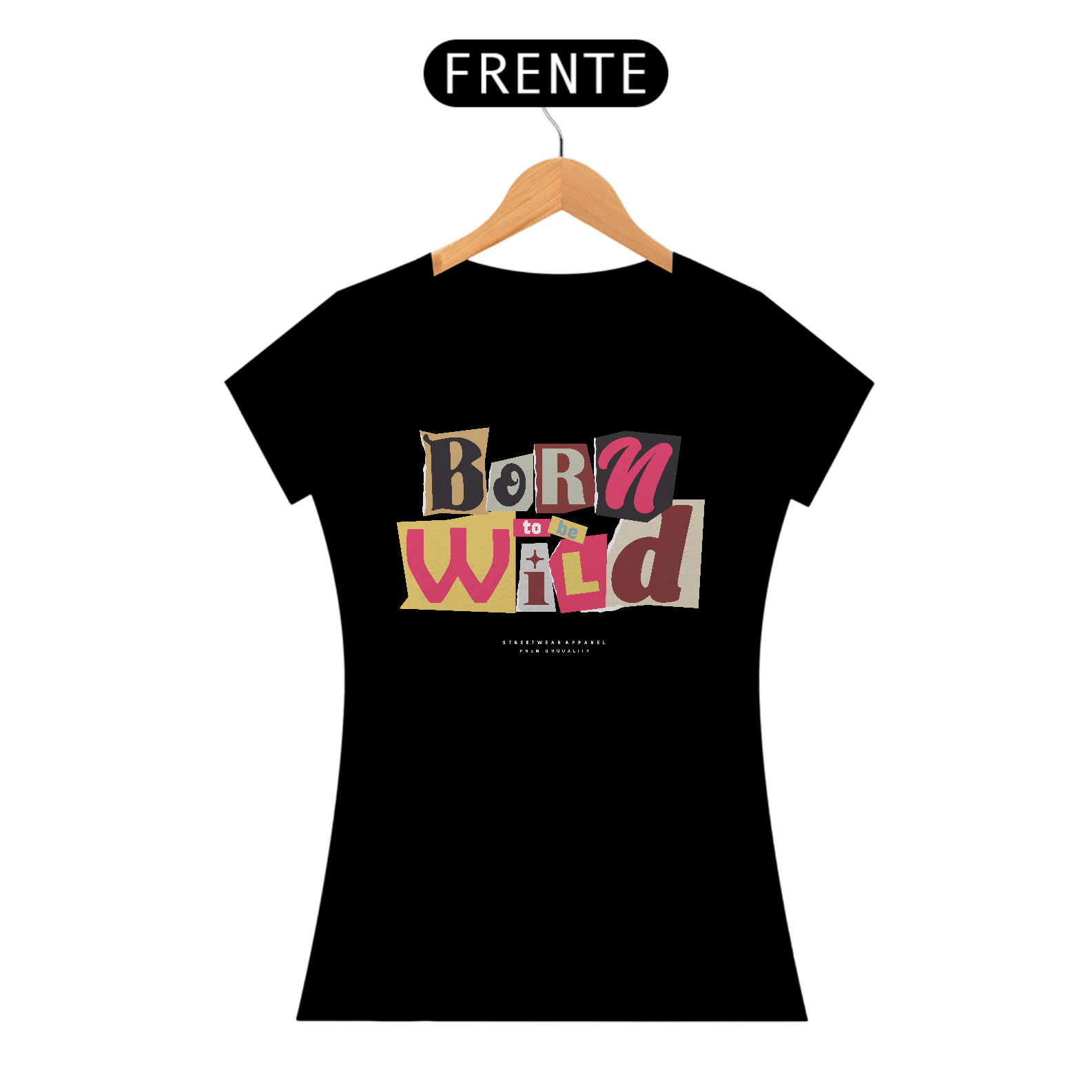 Nome do produto: Camiseta Feminina Born To Be Wild