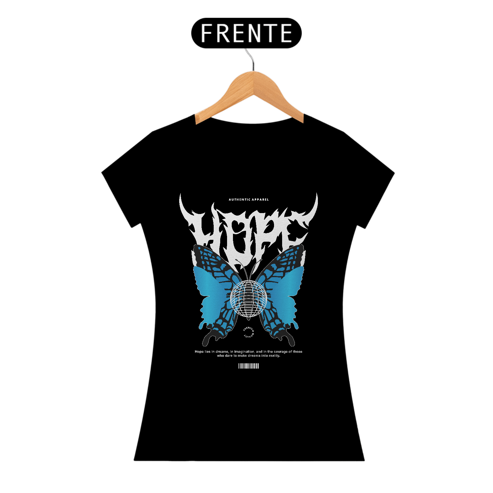 Nome do produto: Camiseta Feminina Hope