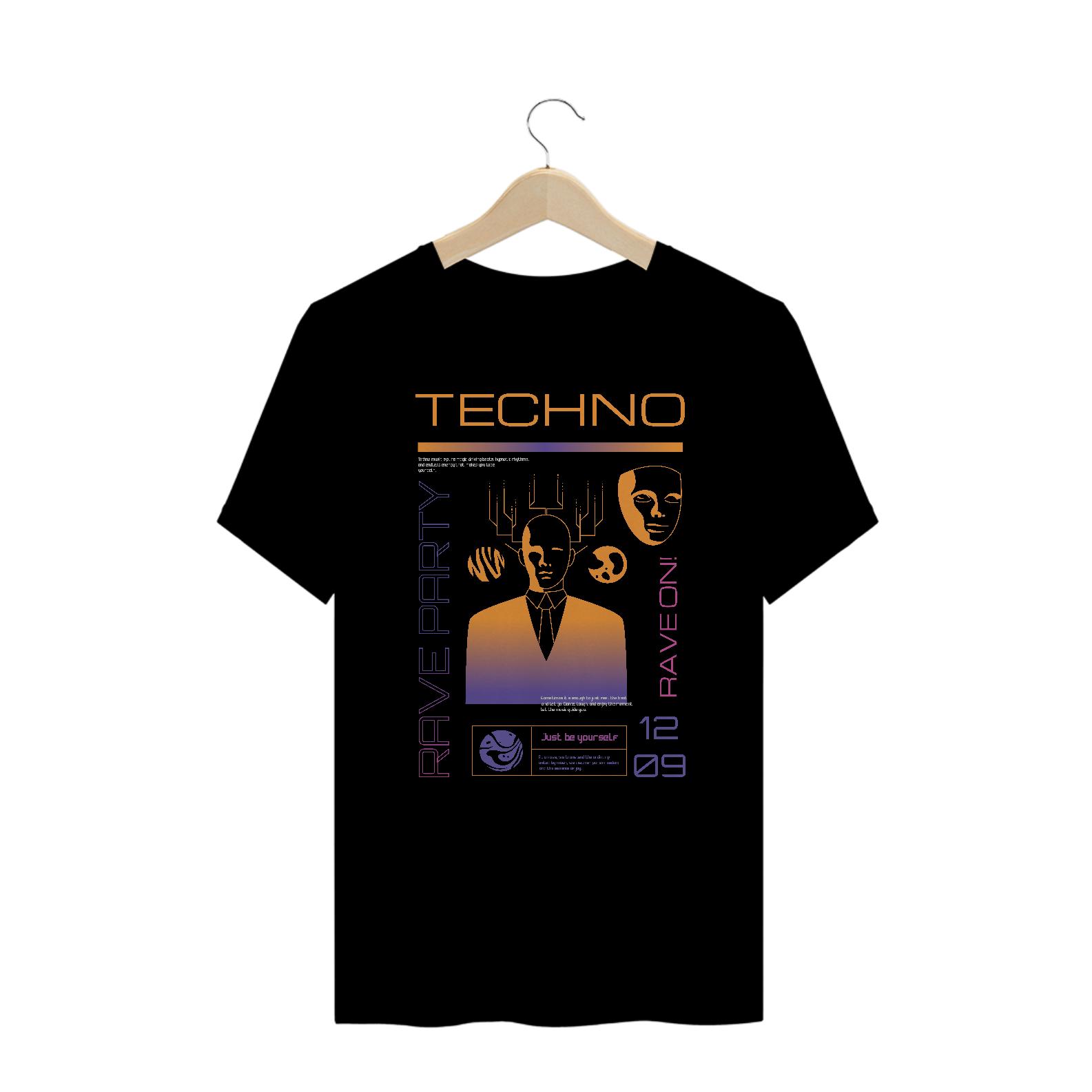 Nome do produto: Camiseta Plus Size Techno