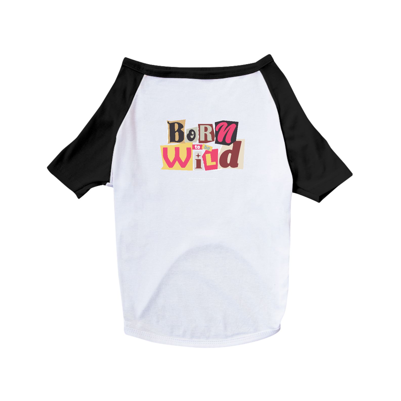 Nome do produto: Camiseta Pet Cães / Born To Be Wild