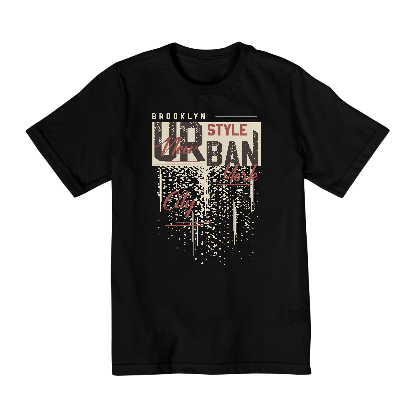 Nome do produto: Camiseta Infantil 10 a 14 anos / Urban Style