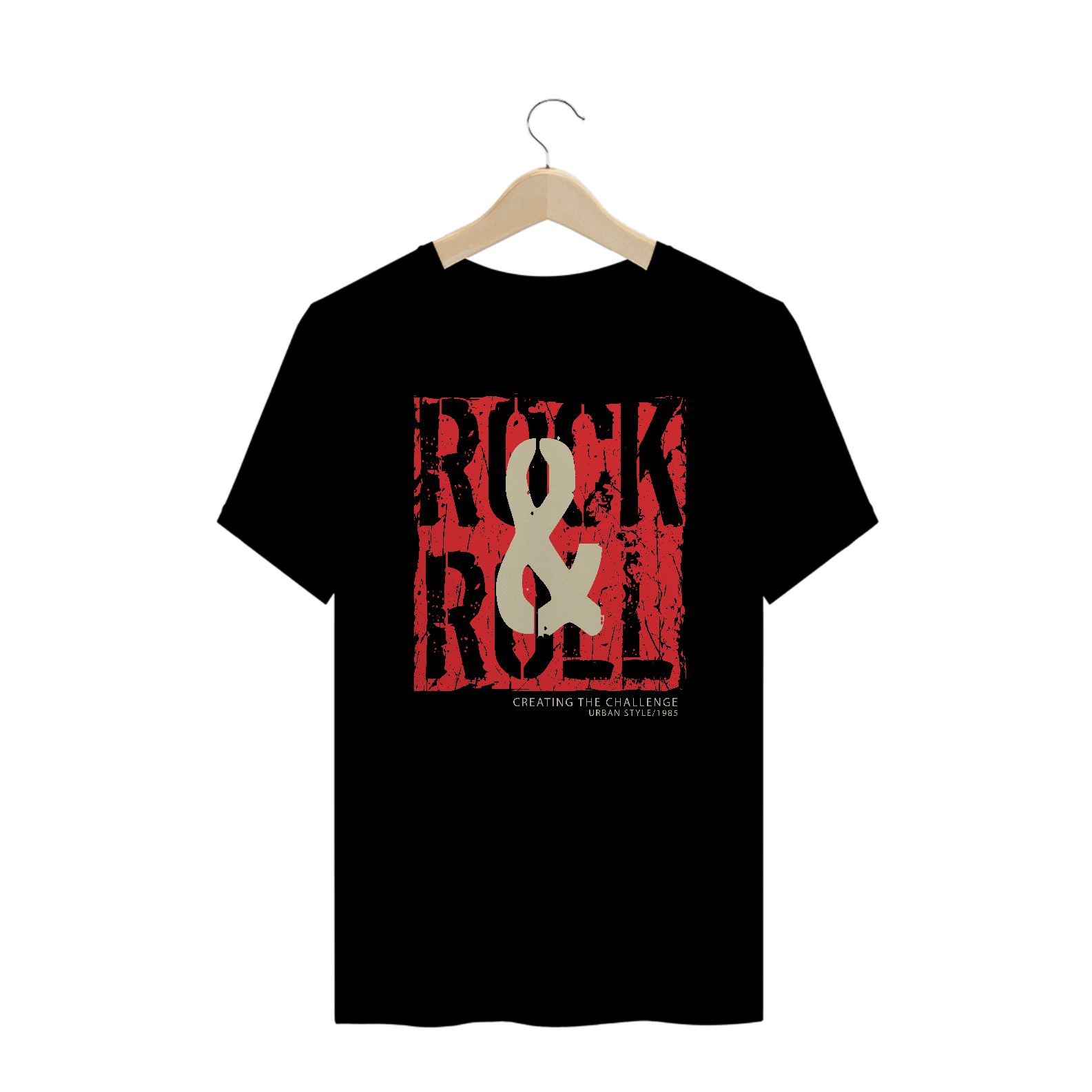 Nome do produto: Camiseta Plus Size Rock & Roll