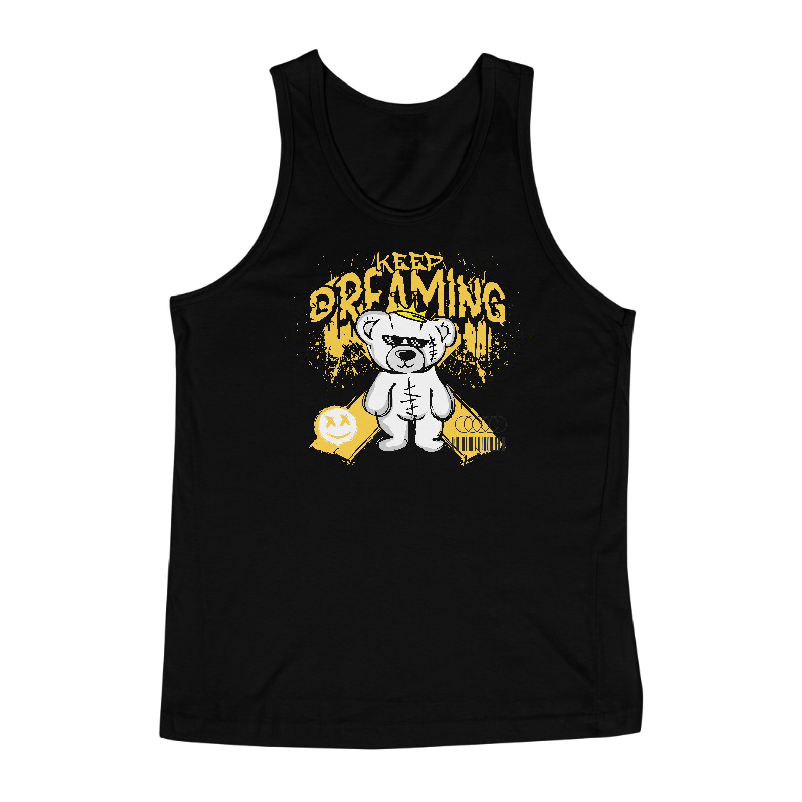 Nome do produto: Regata / Urso Keep Dreaming