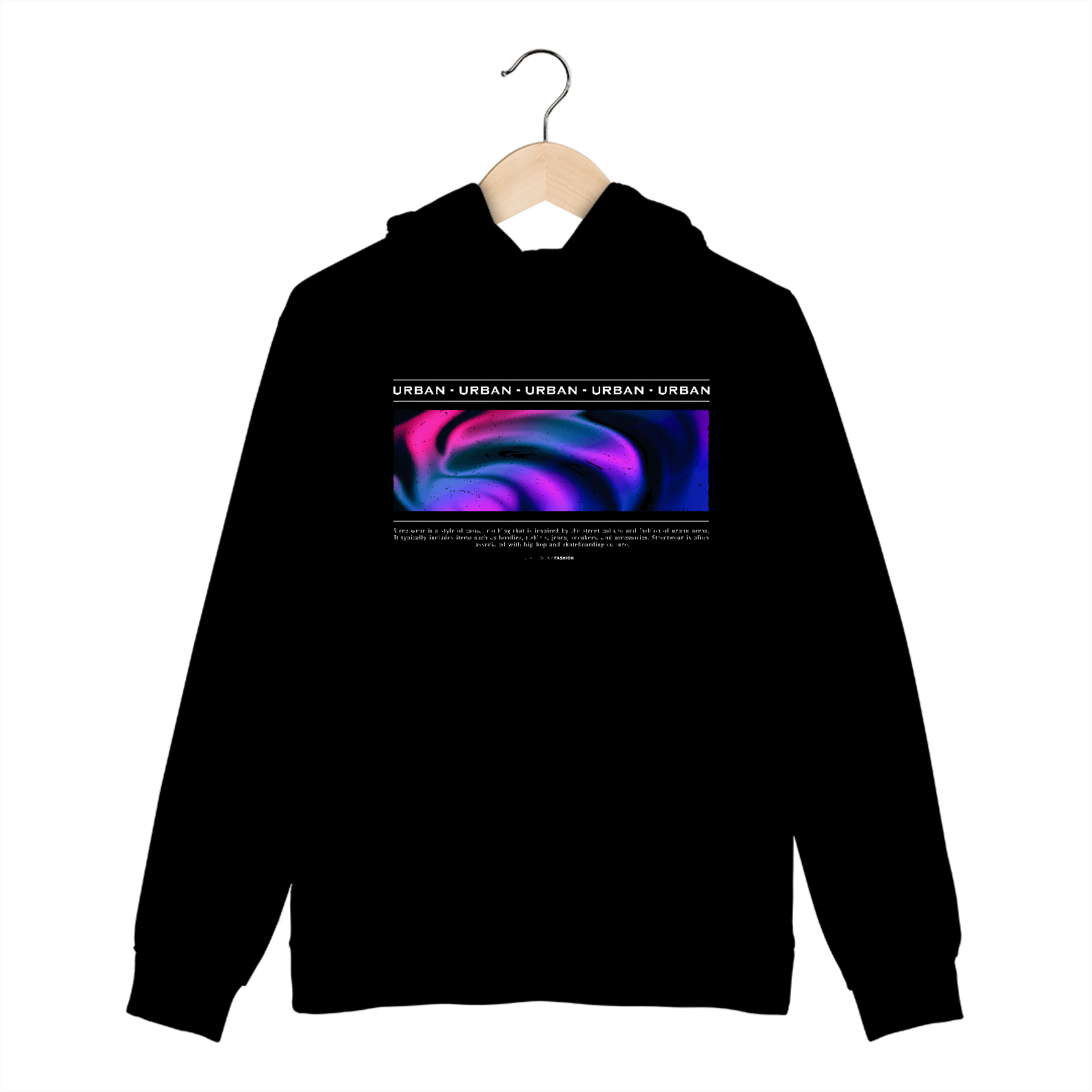 Nome do produto: Moletom Canguru Urban Spectrum II