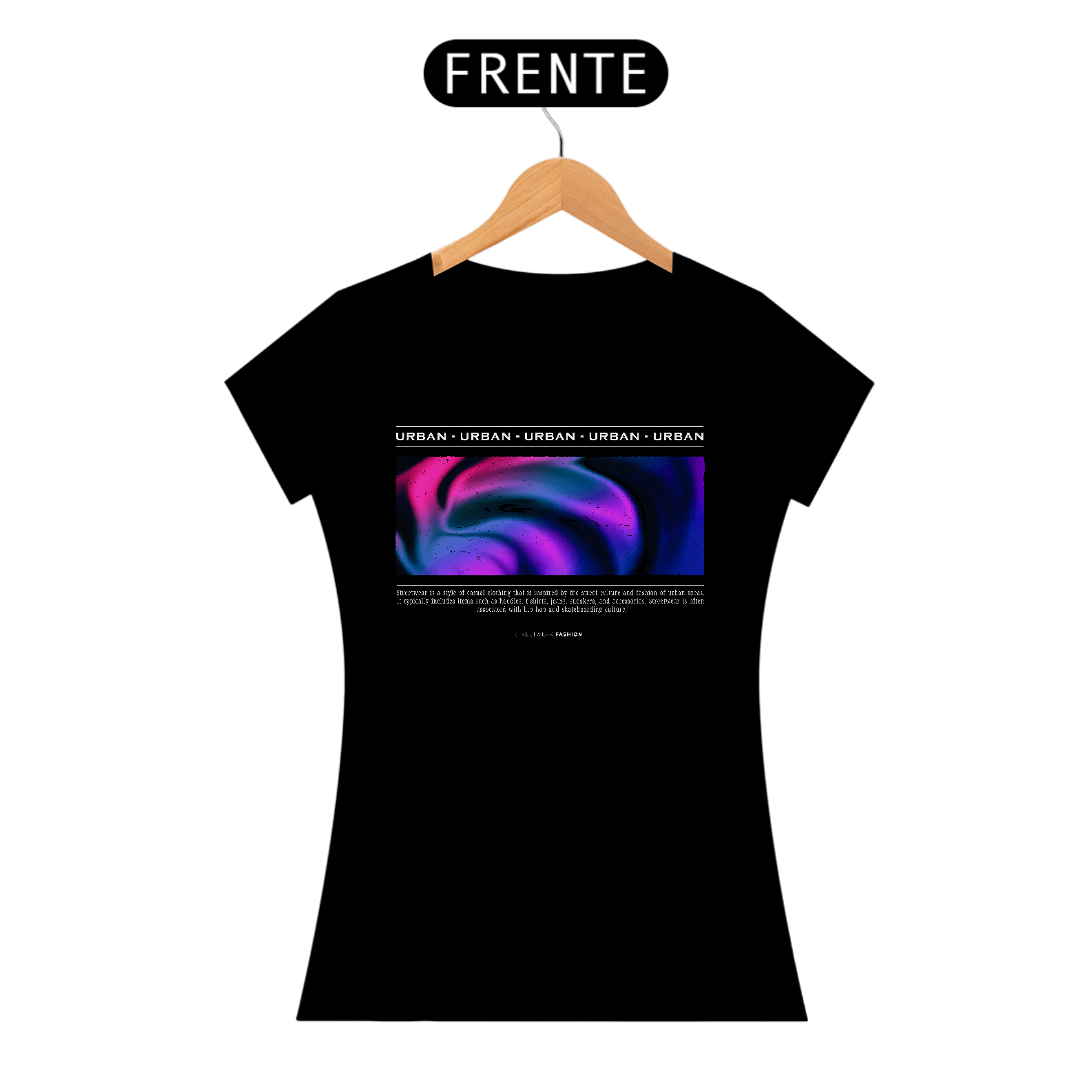 Nome do produto: Camiseta Feminina Urban Spectrum II