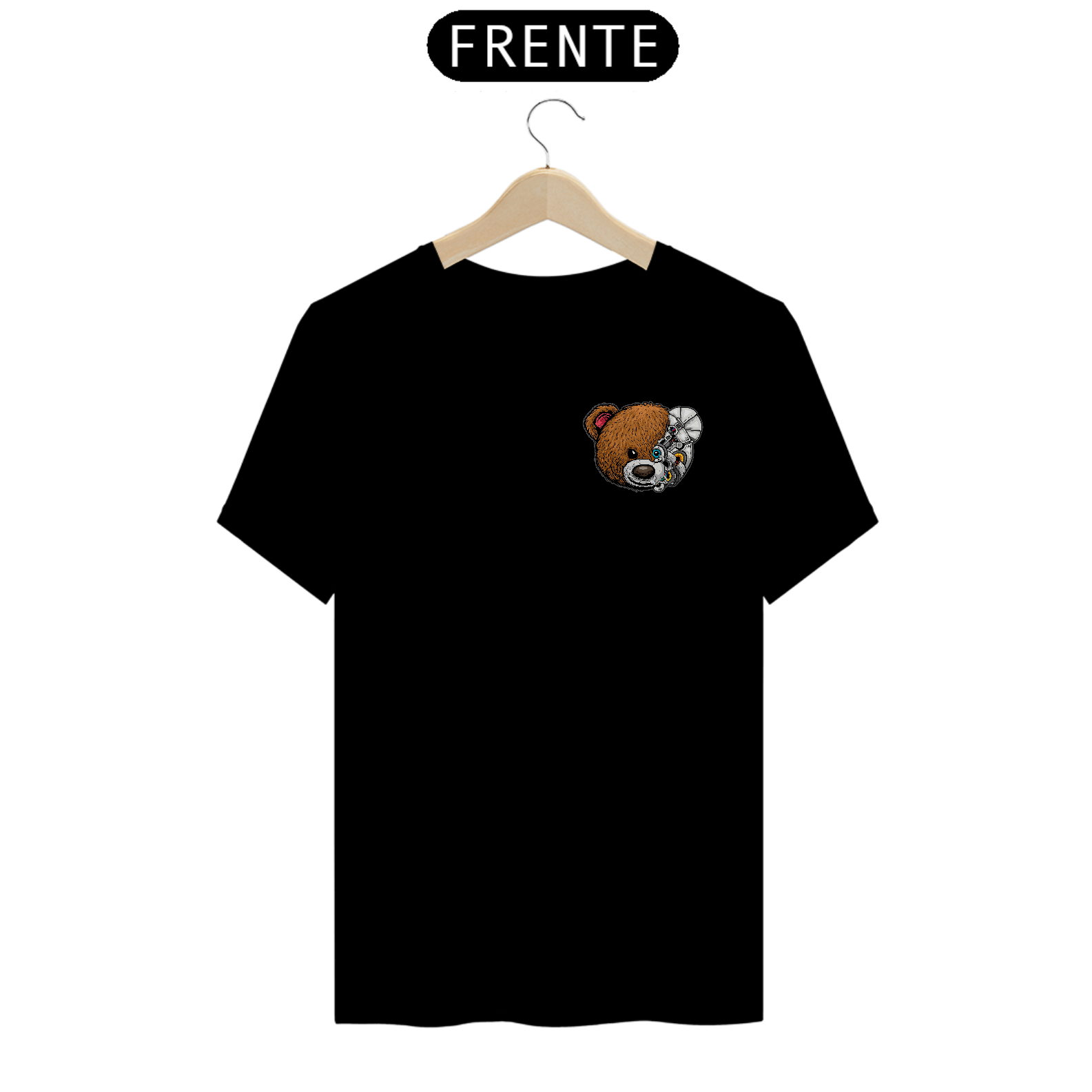 Nome do produto: Camiseta Cyber Urso