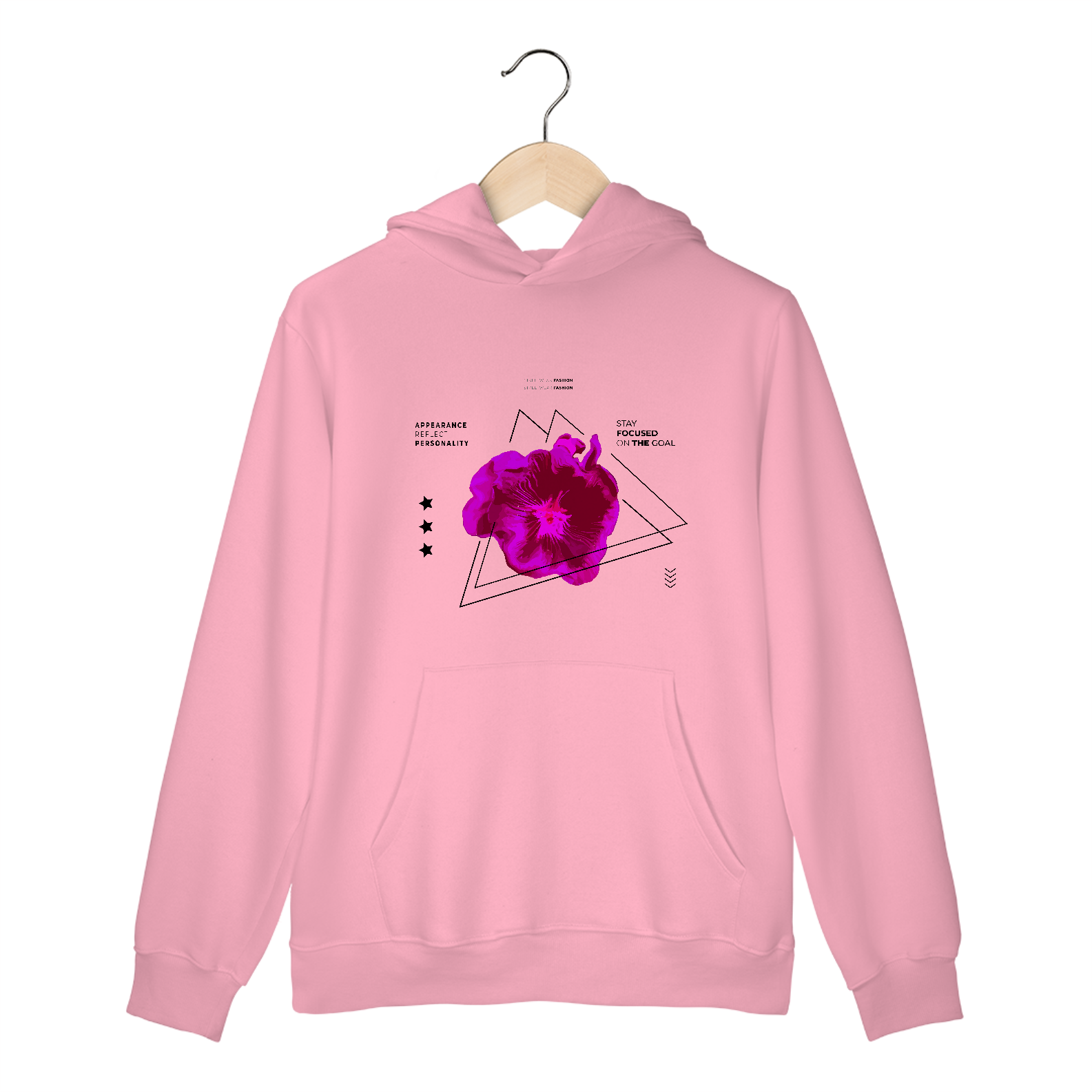 Nome do produto: Moletom Canguru Flor II